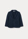 Blazer in piquet di misto cotone bambino_0