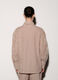 Camicia over fit con colletto alla francese in seersucker donna_2