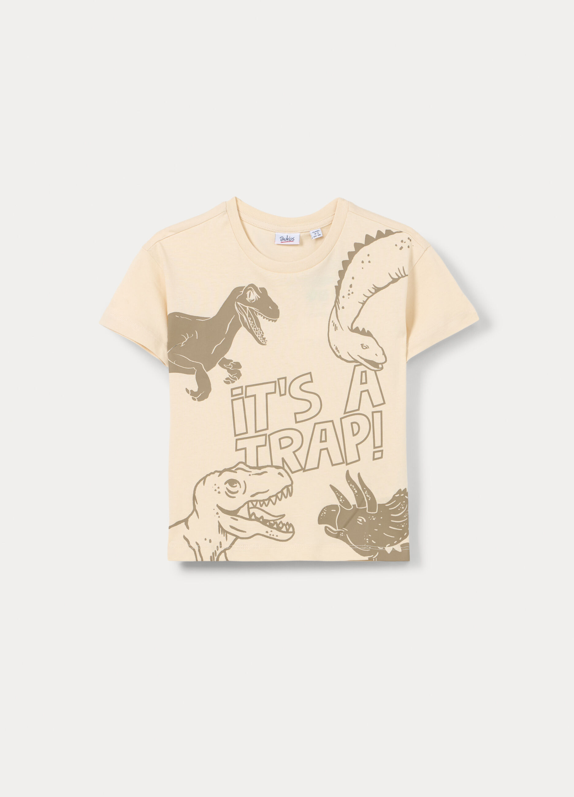 T-shirt in jersey di puro cotone bambino_0