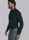 Camicia slim fit in jersey misto cotone uomo_7