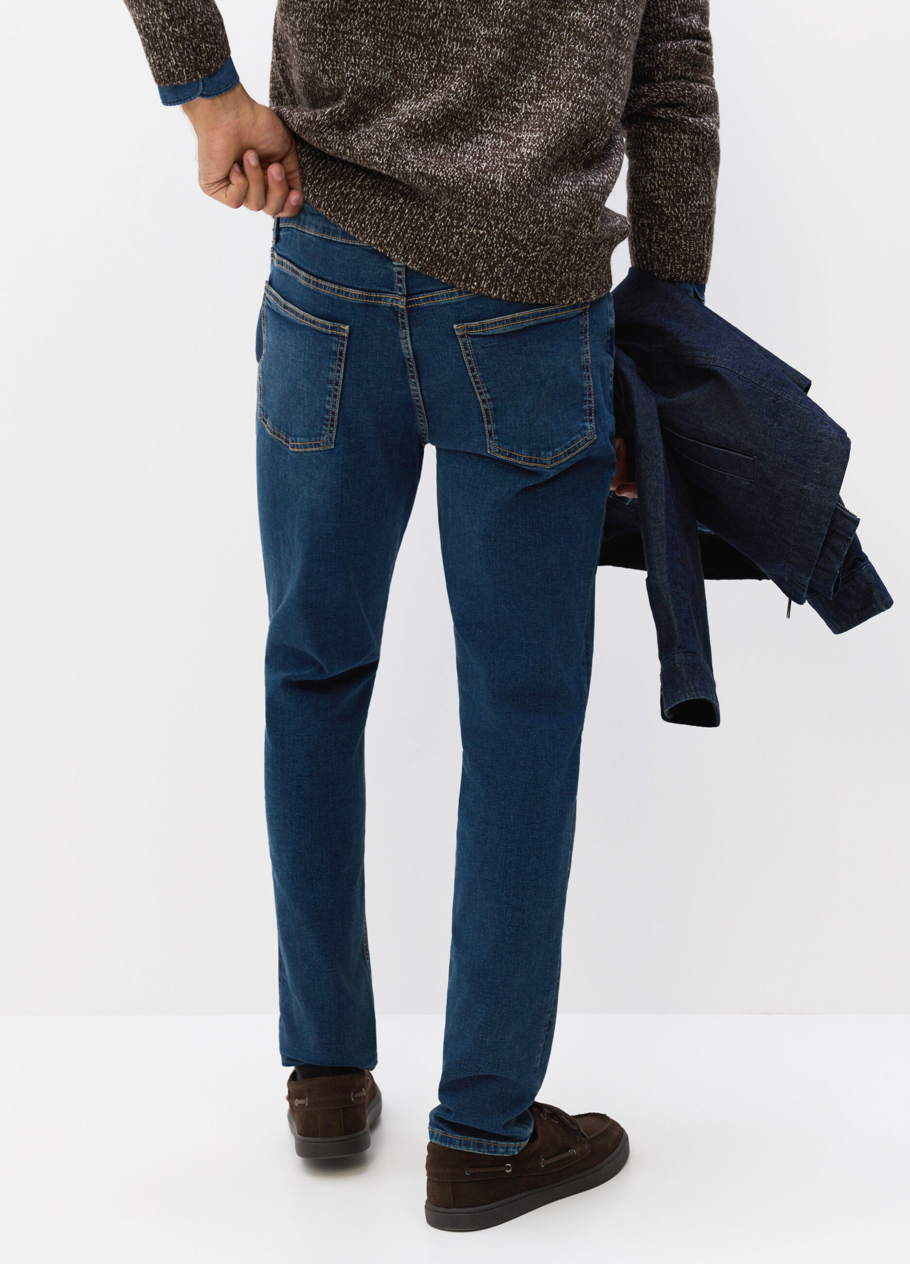 Jeans slim fit in denim stretch uomo_2