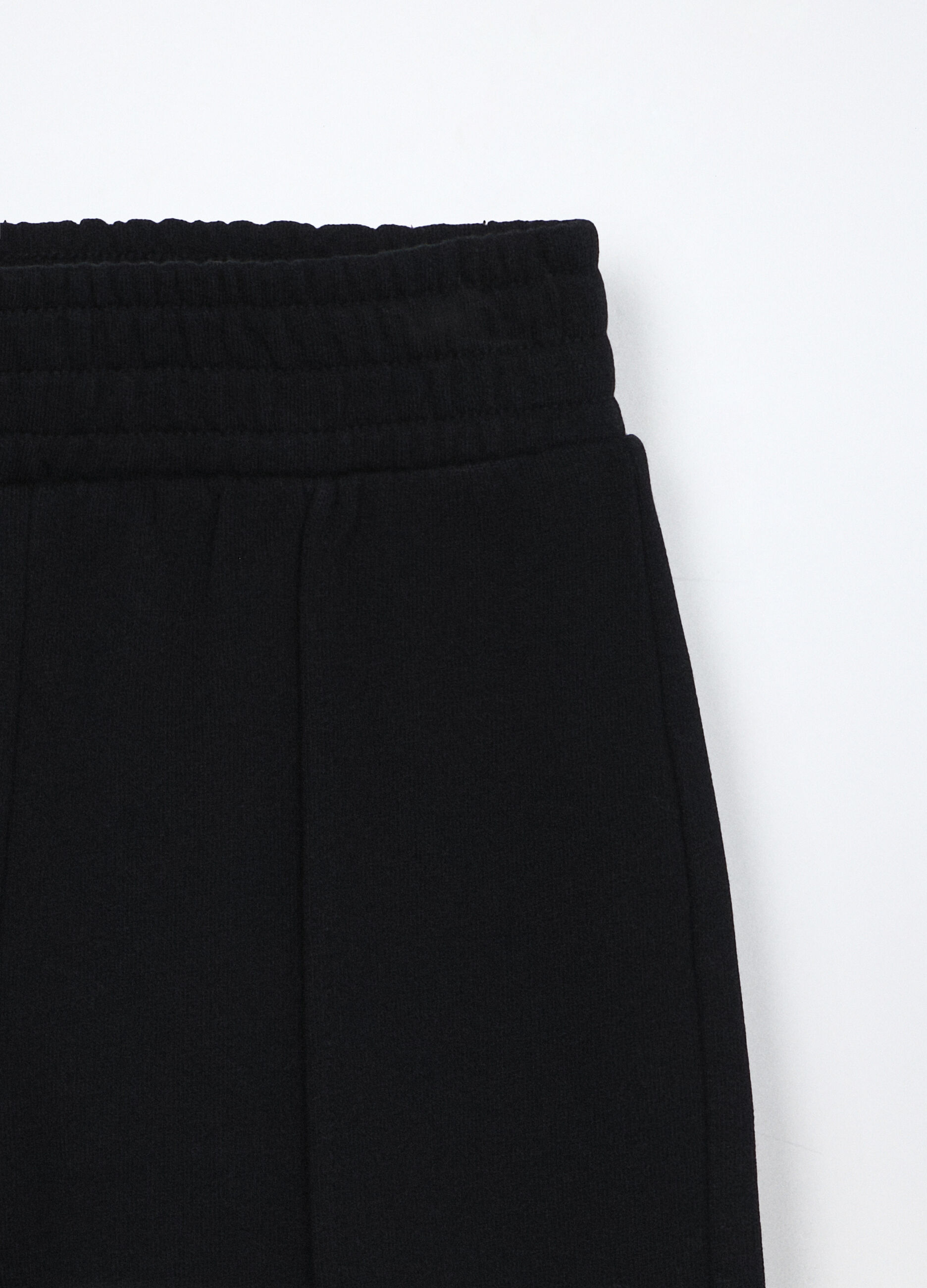 Jogger in french terry di puro cotone bambina_2
