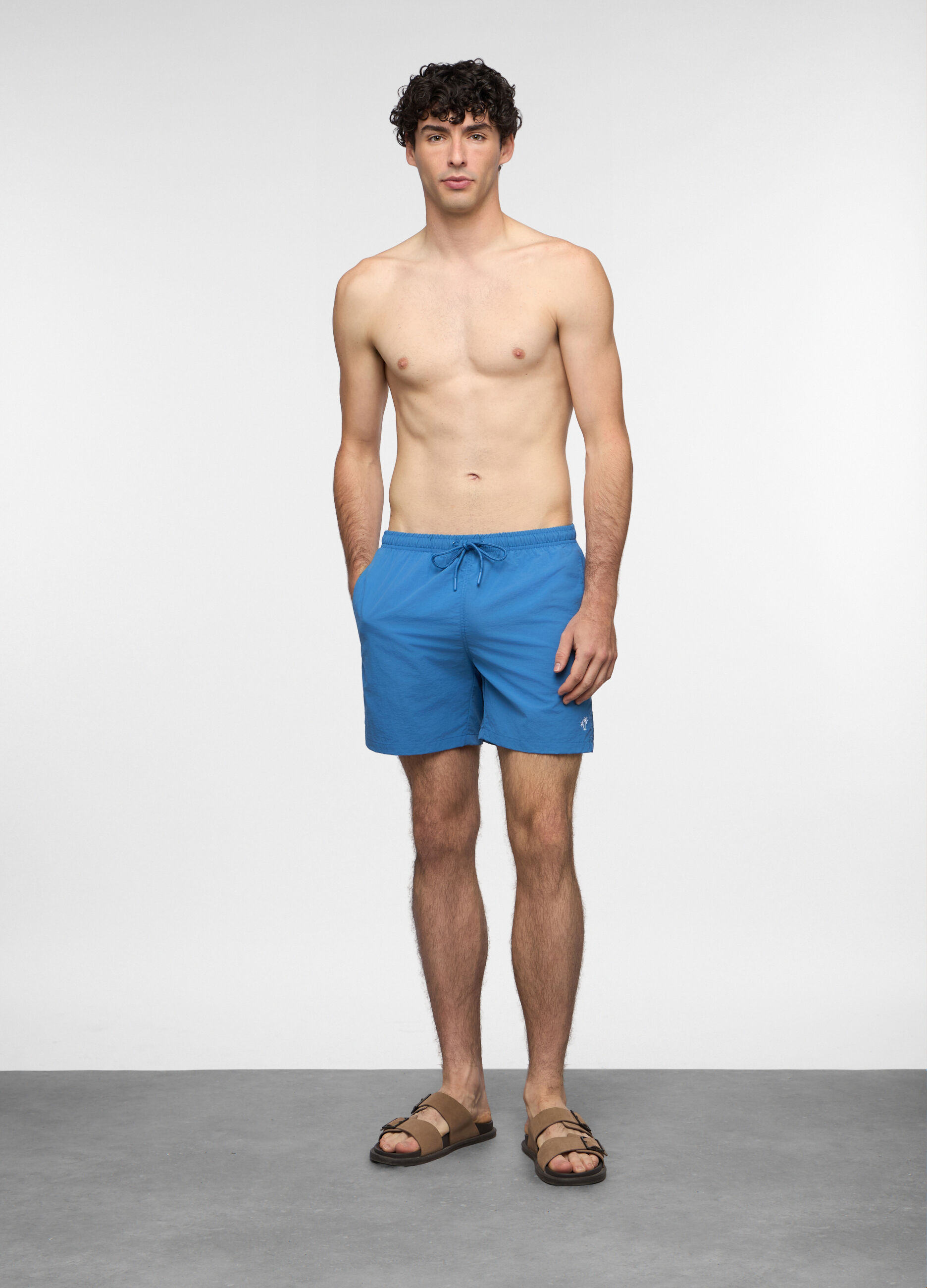 Costume da bagno in tessuto tecnico uomo_0