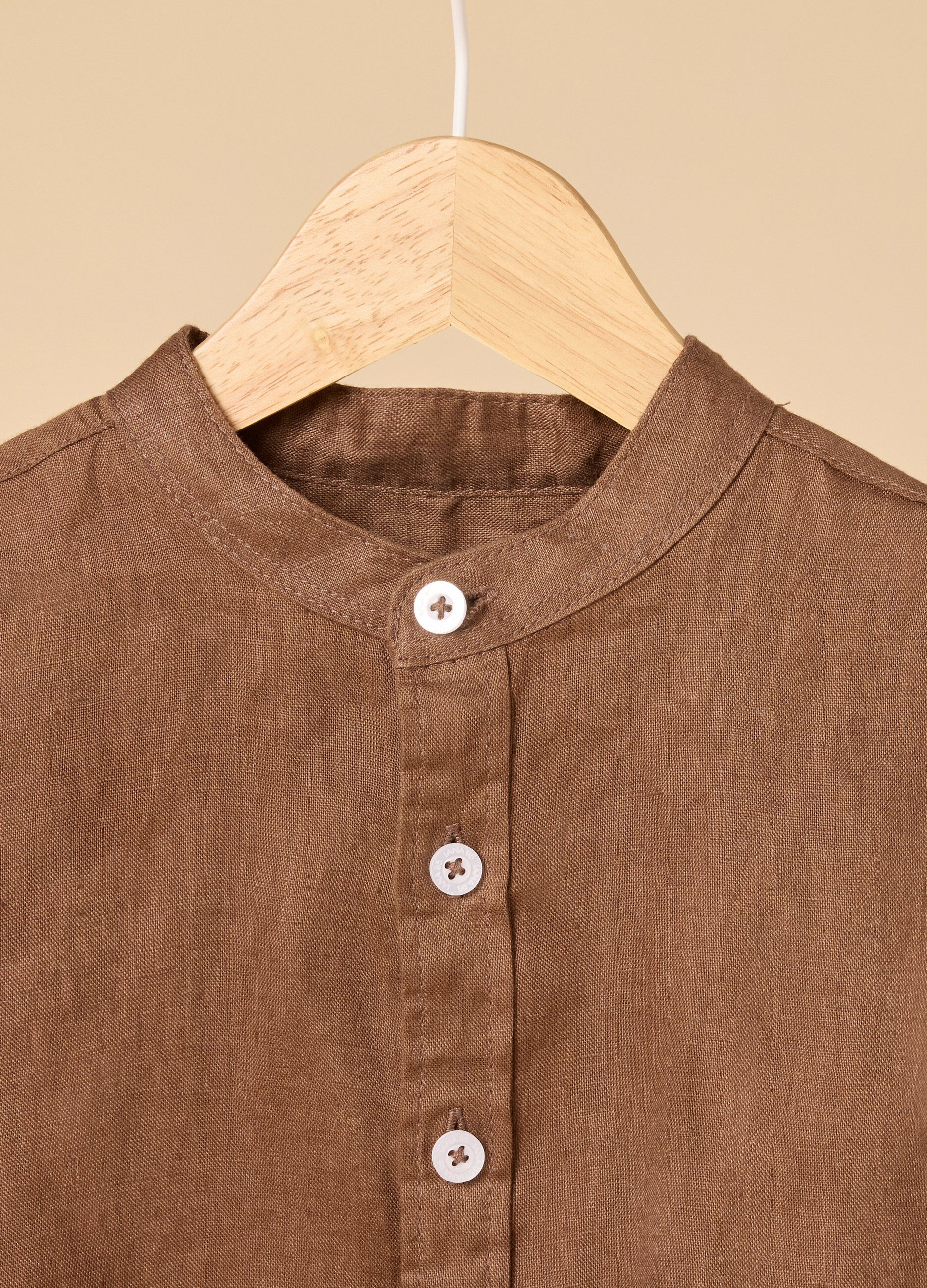 Camicia IANA in puro lino bambino