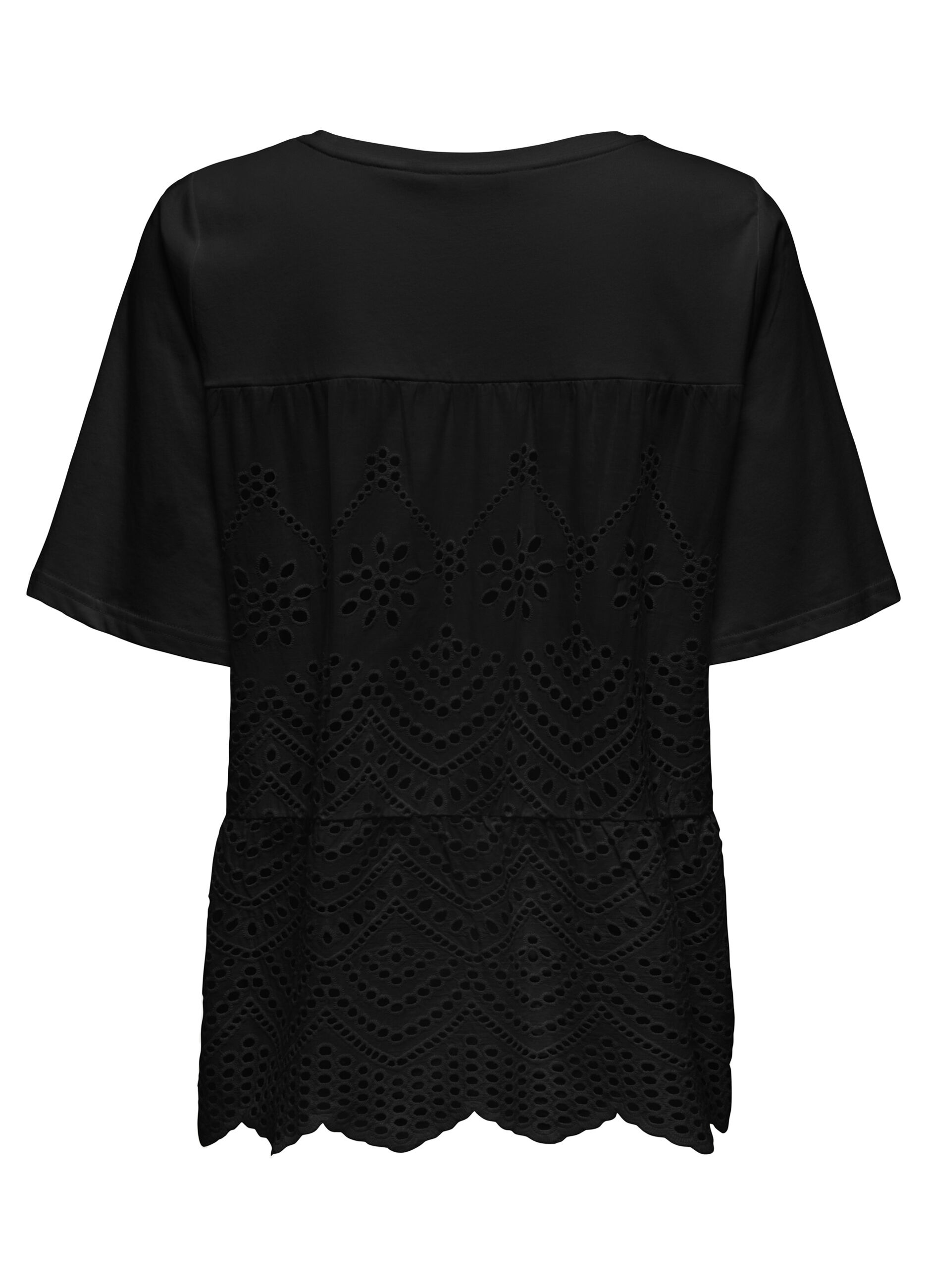 T-shirt con ricami donna_1