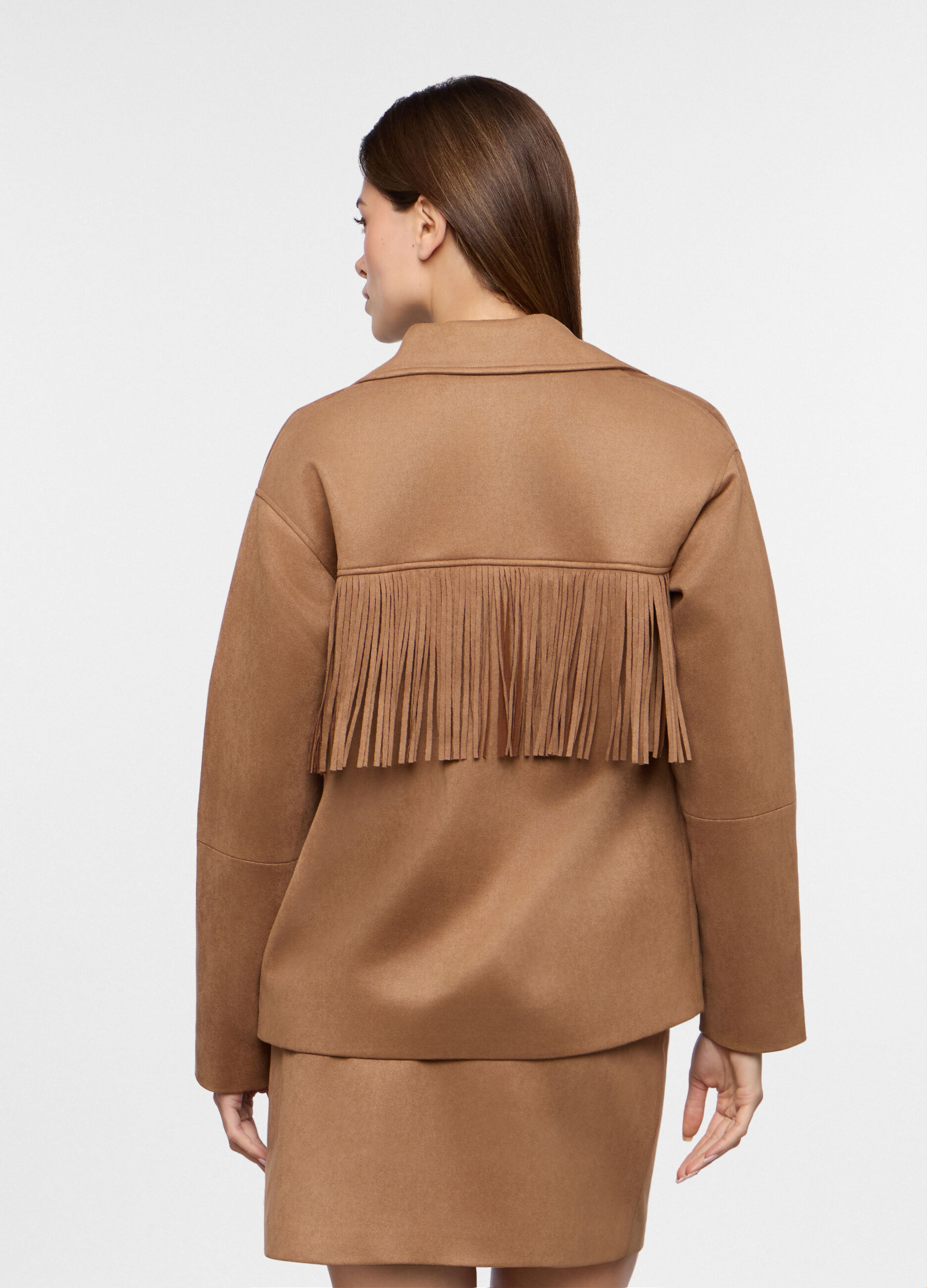 Giacca scamosciata donna_1