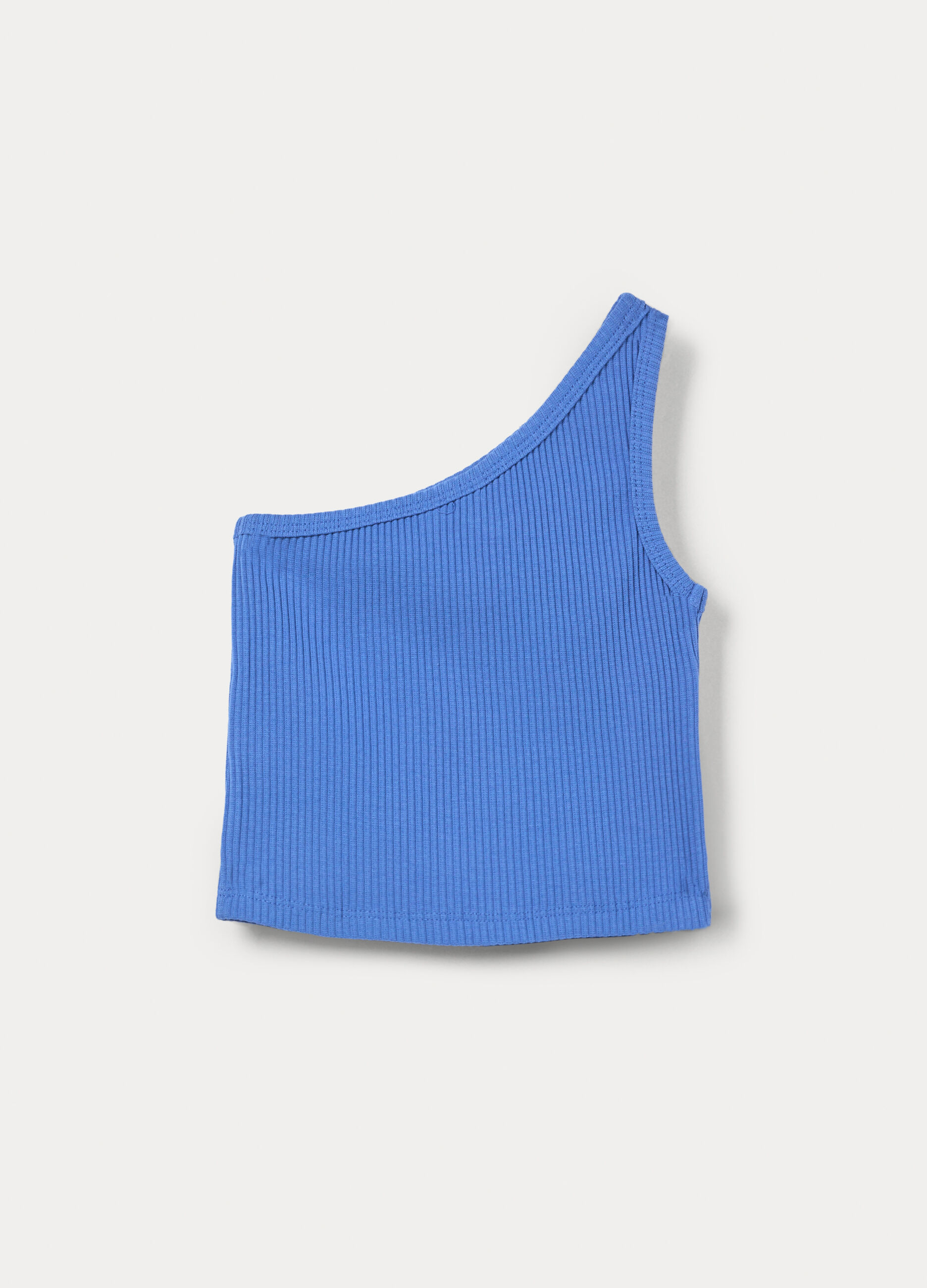 Top in costina di cotone stretch bambina_1