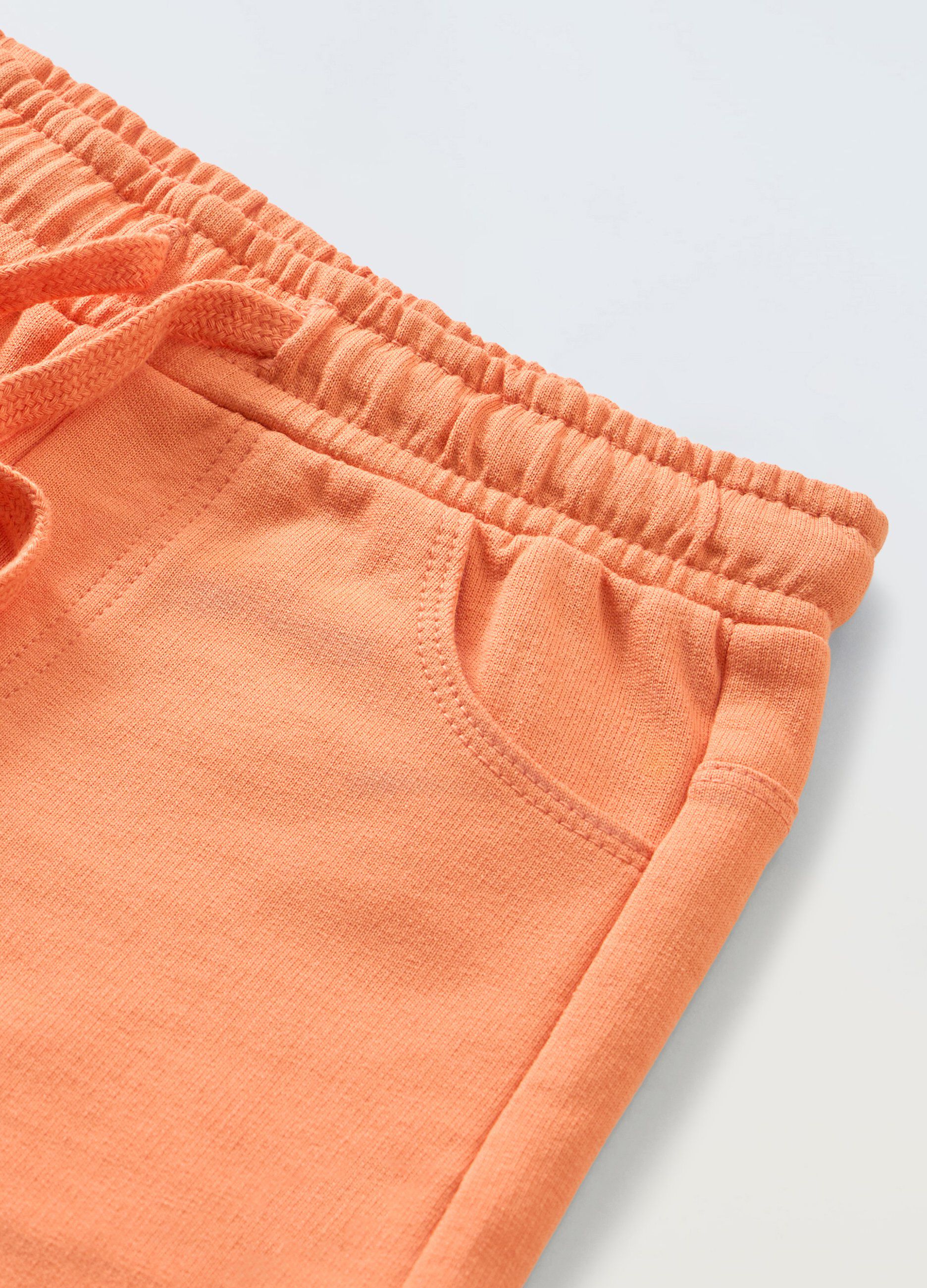 Shorts in puro cotone neonato
