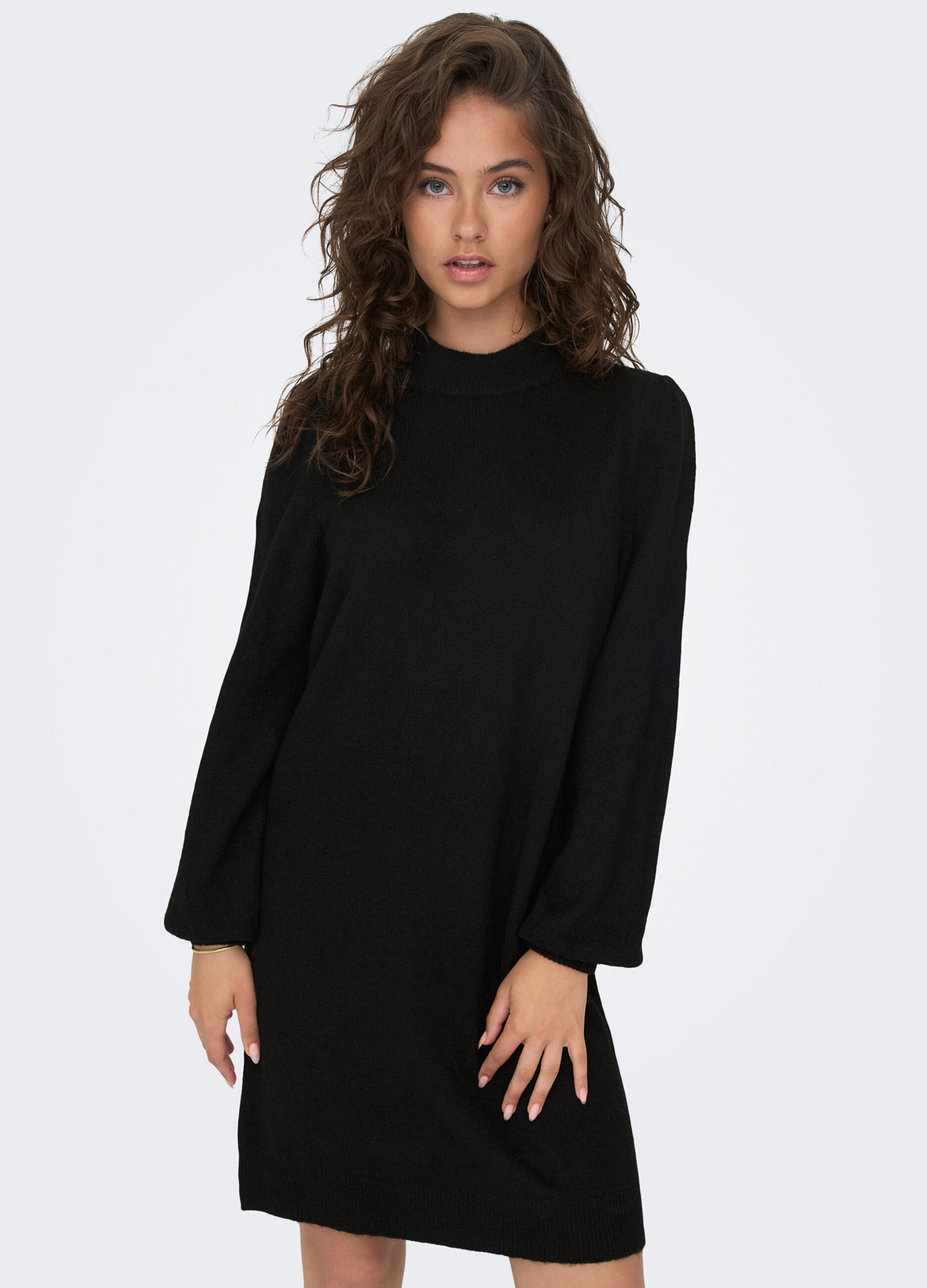 Abito corto tricot donna_0