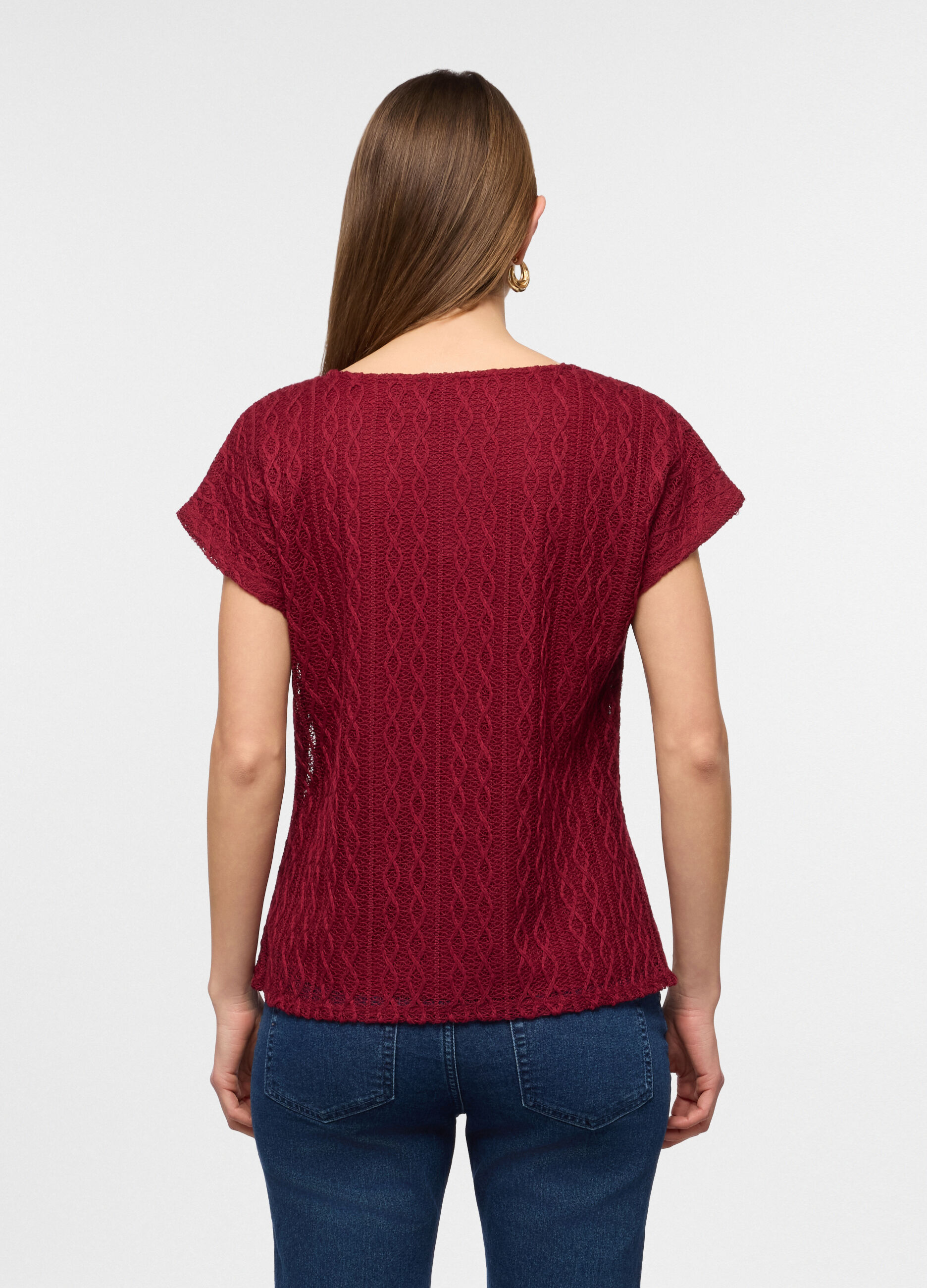 T-shirt girocollo donna_1