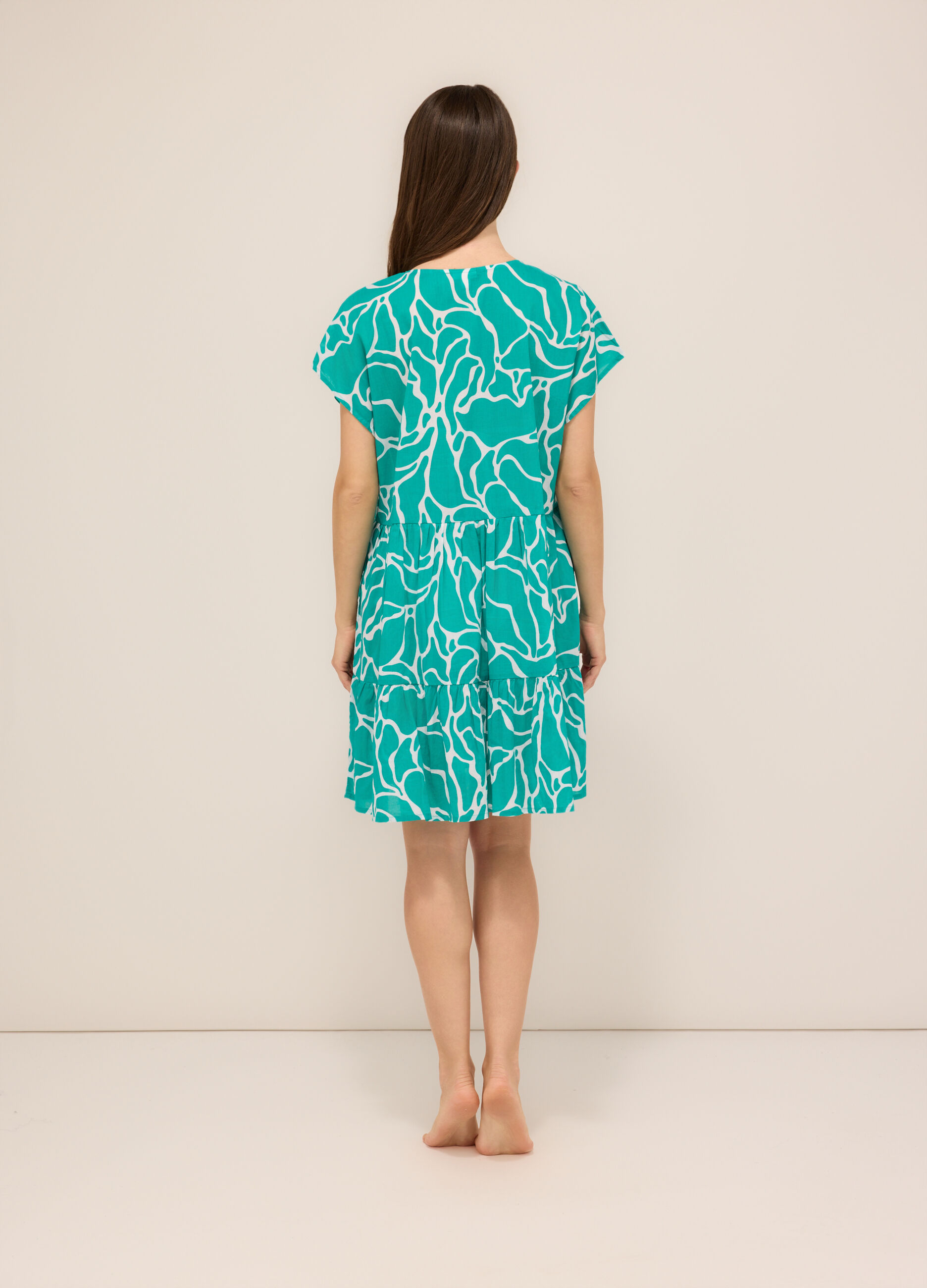 Copricostume a balze in puro cotone voile donna_1
