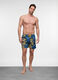 Boxer mare con stampa uomo_0