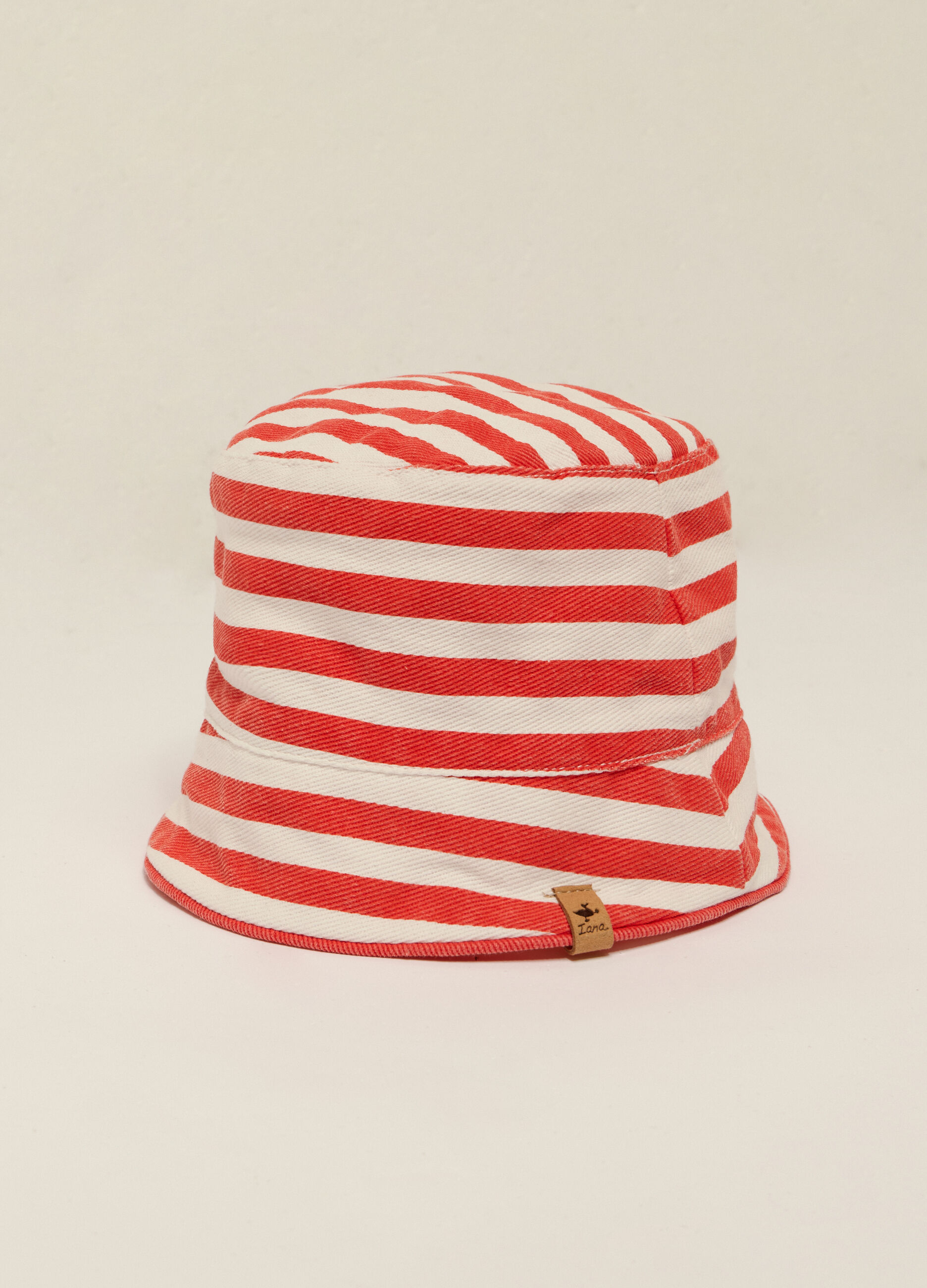 Berretto in twill di puro cotone IANA neonato_0