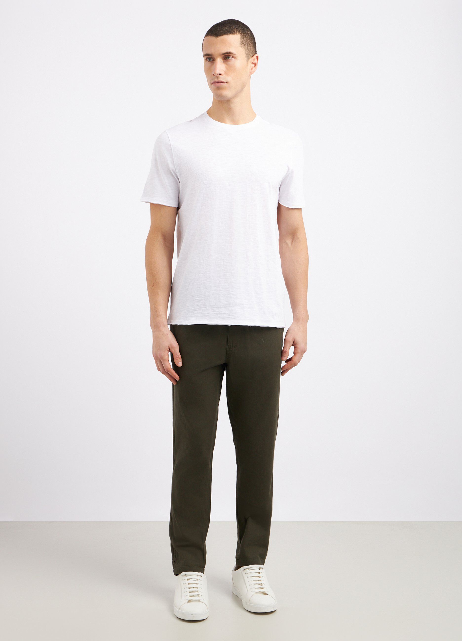 Pantaloni in puro cotone uomo_0