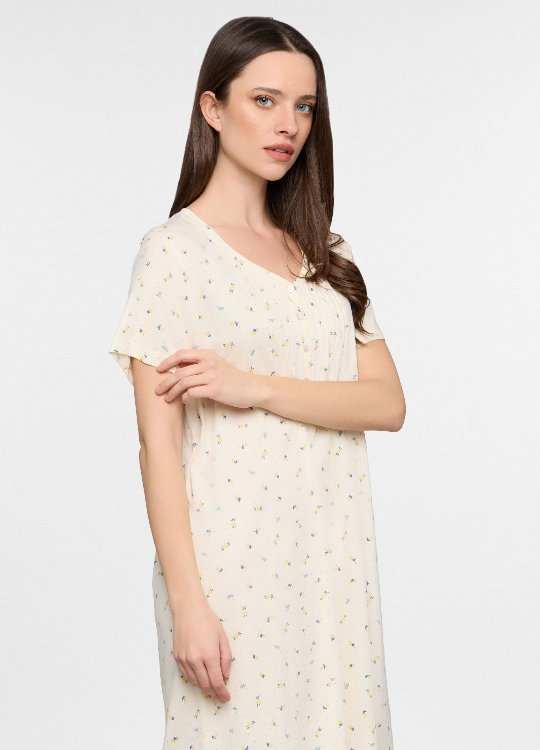 Camicia da notte in jersey donna_2