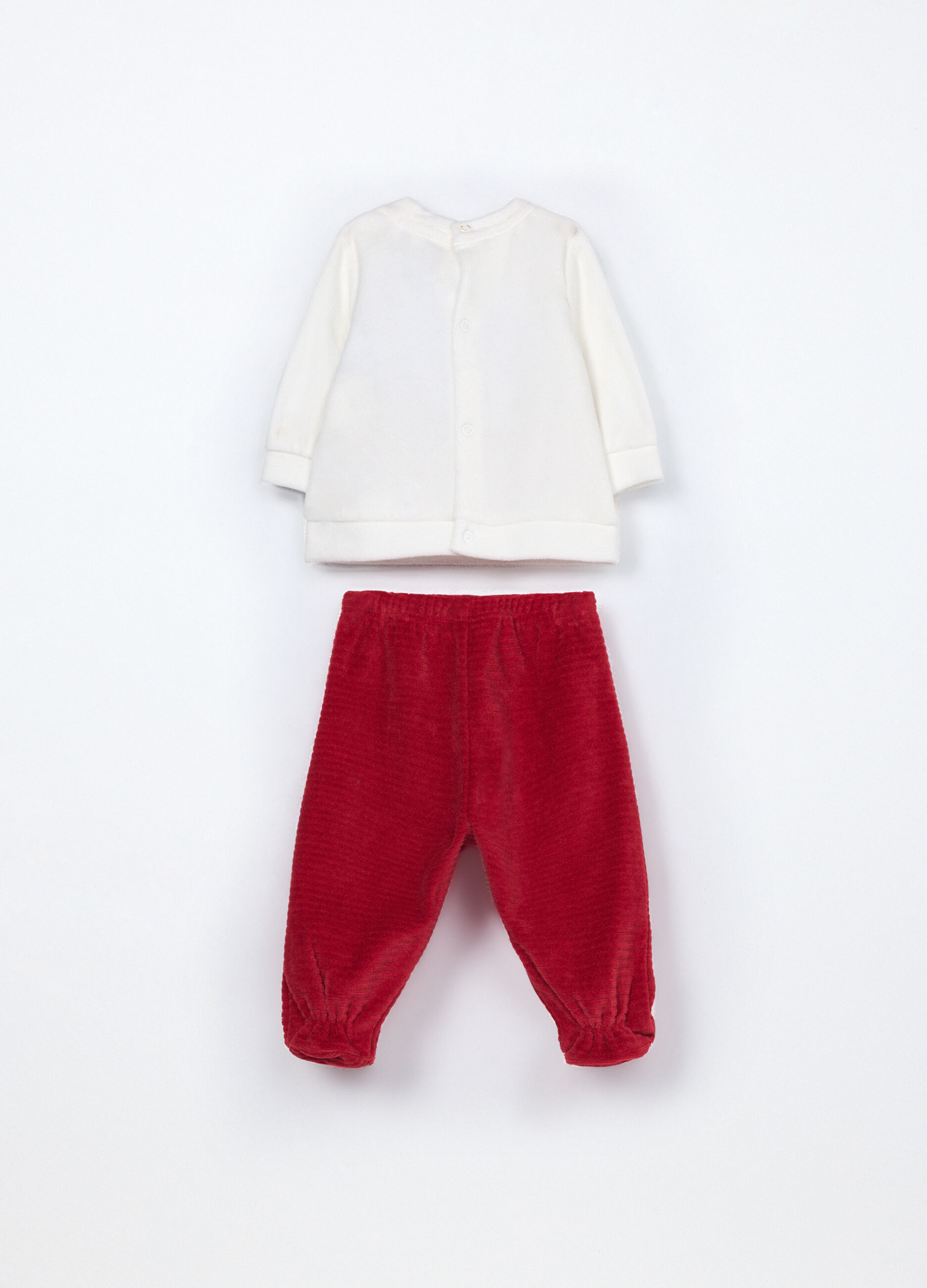 Set misto cotone velour neonato_1