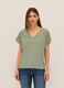 T-shirt in jersey di puro cotone donna_0