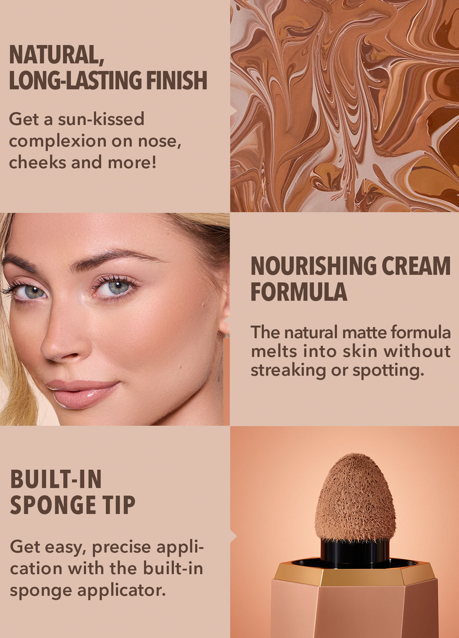 Bronzer liquido con finish opaco Sun Beam &ndash; Golden Sun_1