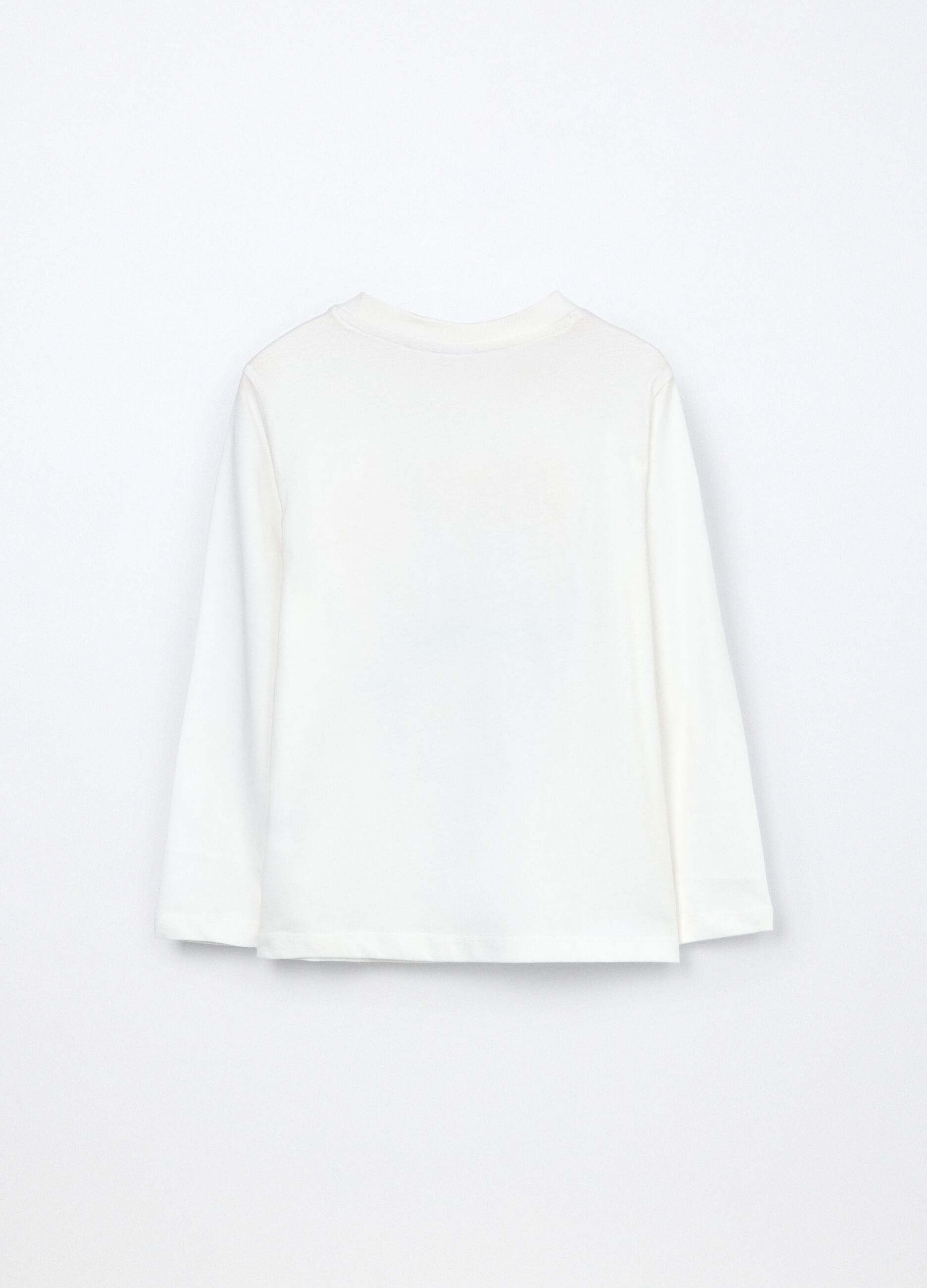 T-shirt in jersey di puro cotone bambino_1