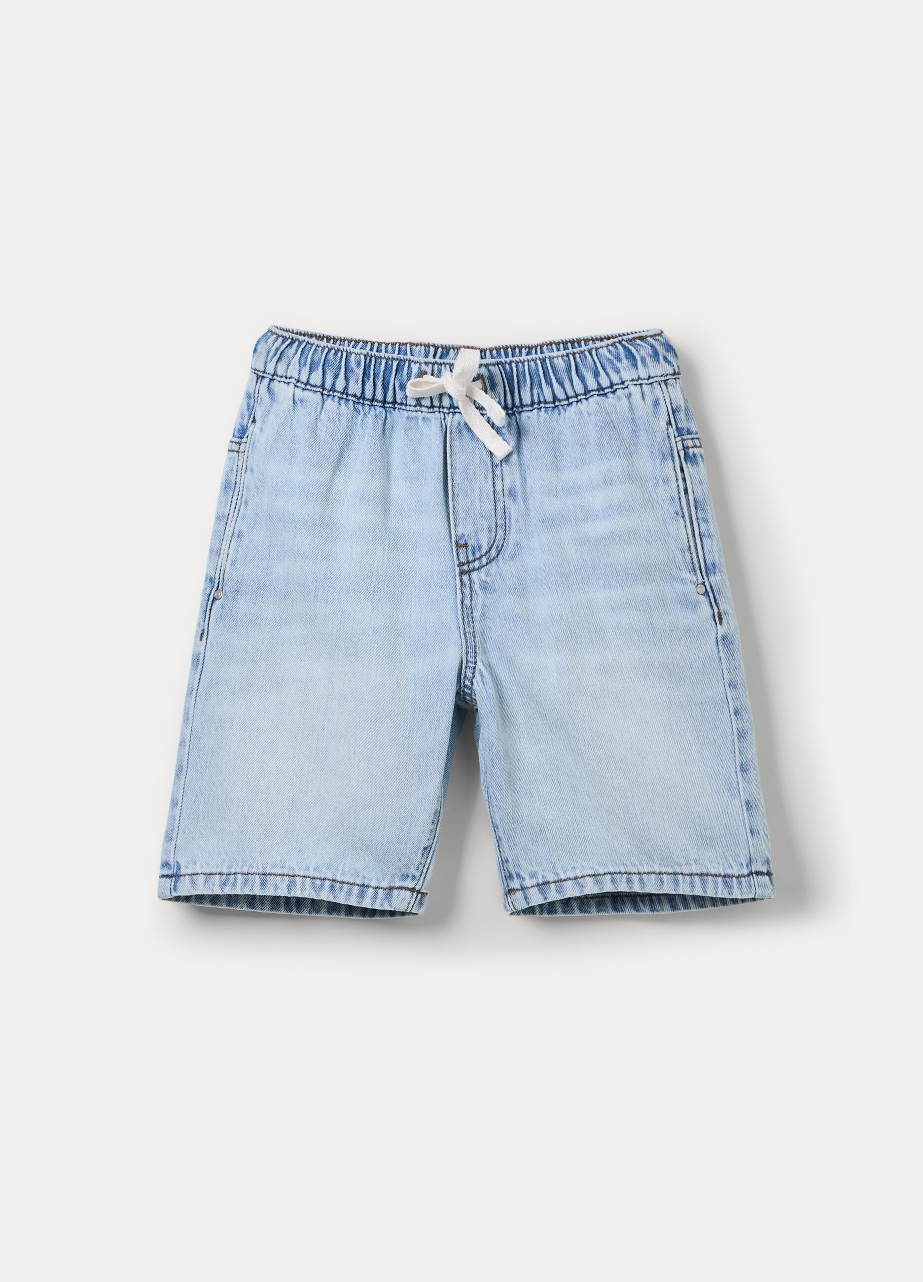 Shorts in denim misto cotone bambino_0