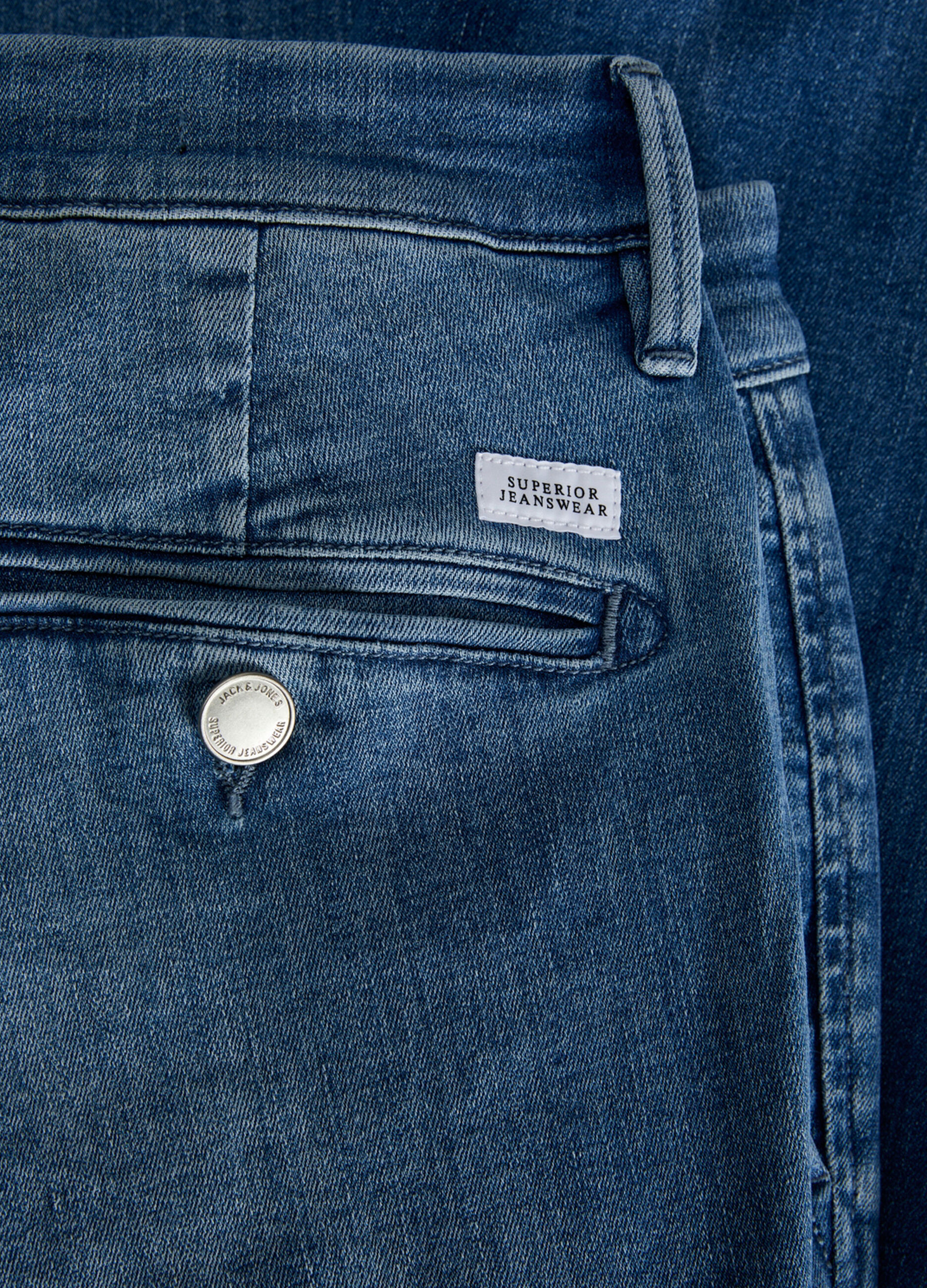 Bermuda slim fit in denim uomo_2