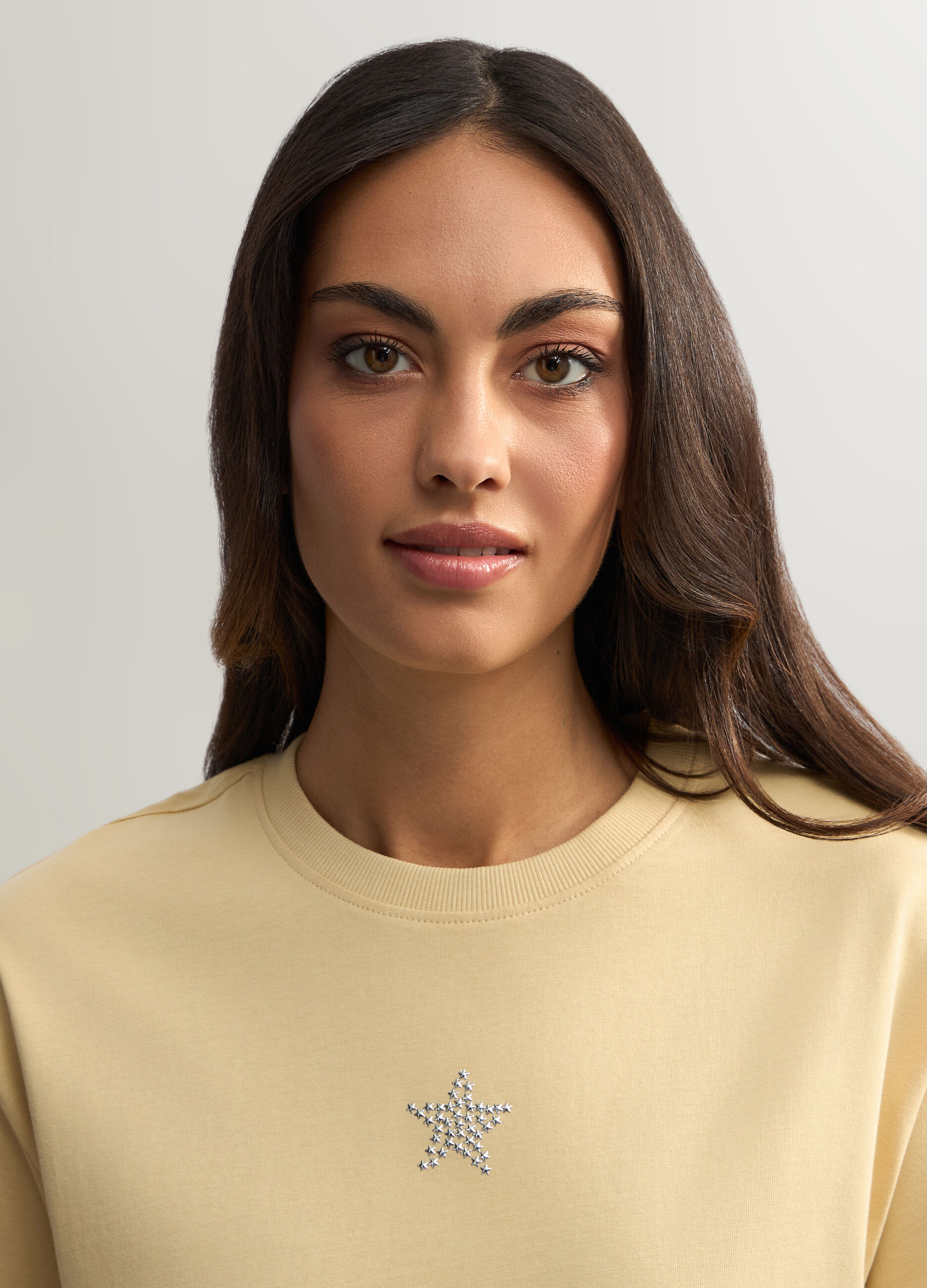 T-shirt girocollo donna_2