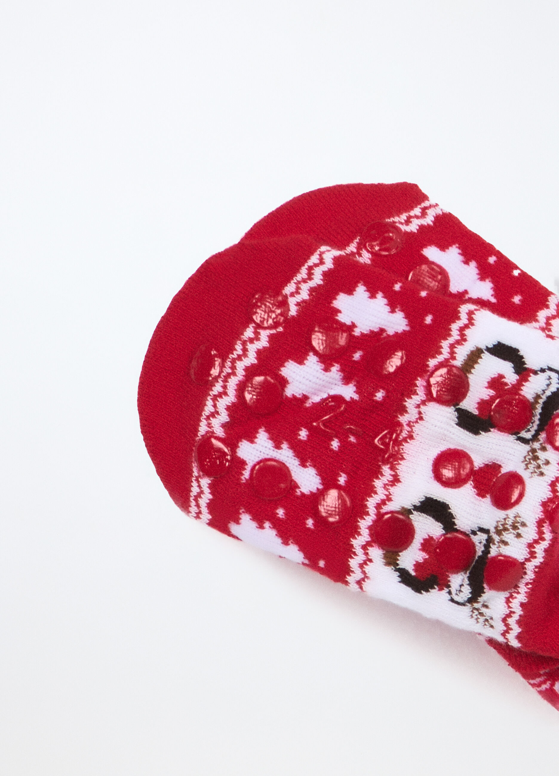 Calze corte antiscivolo in spugna bambina_2