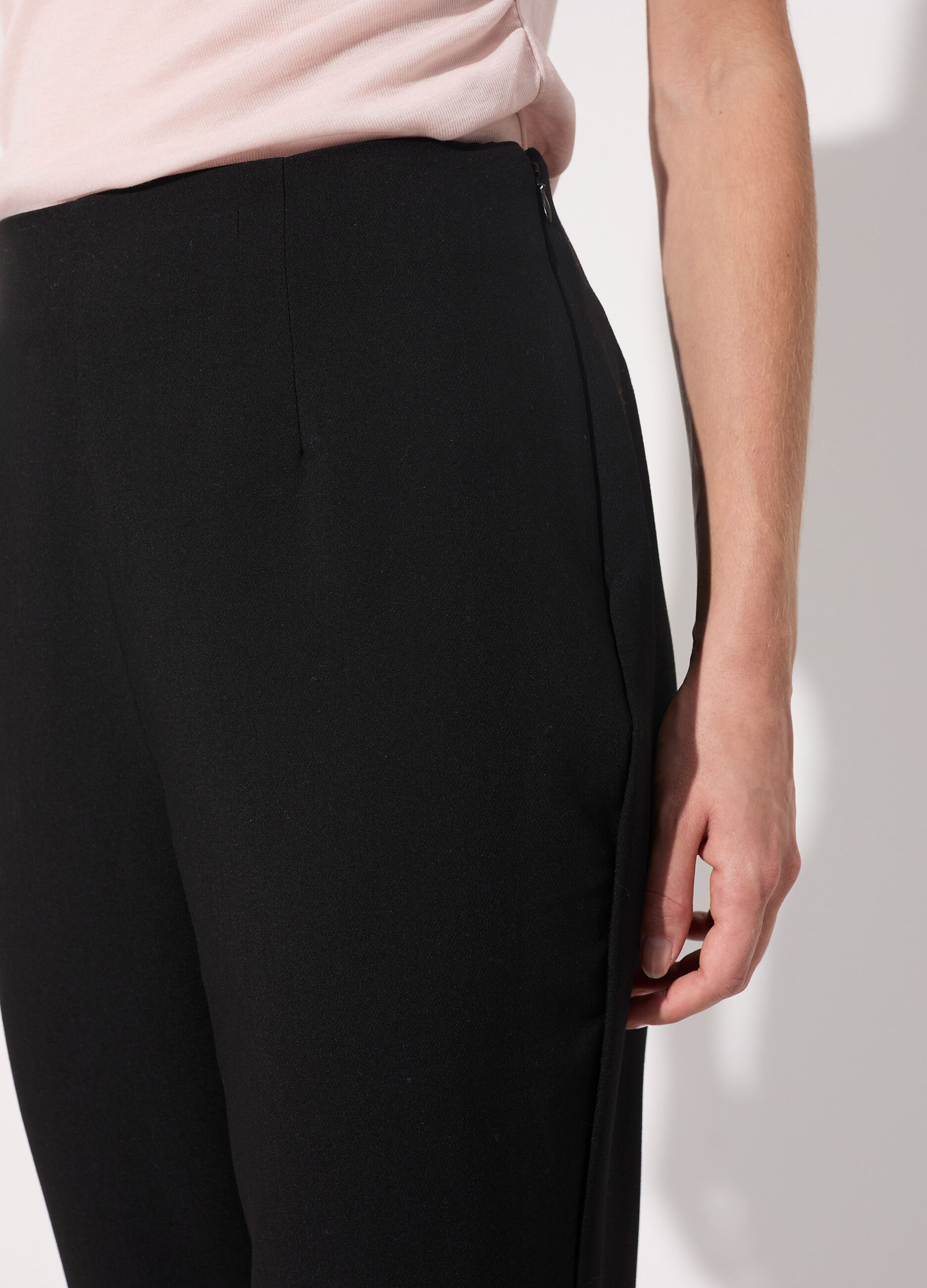 Pantalone crêpe a sigaretta donna_3