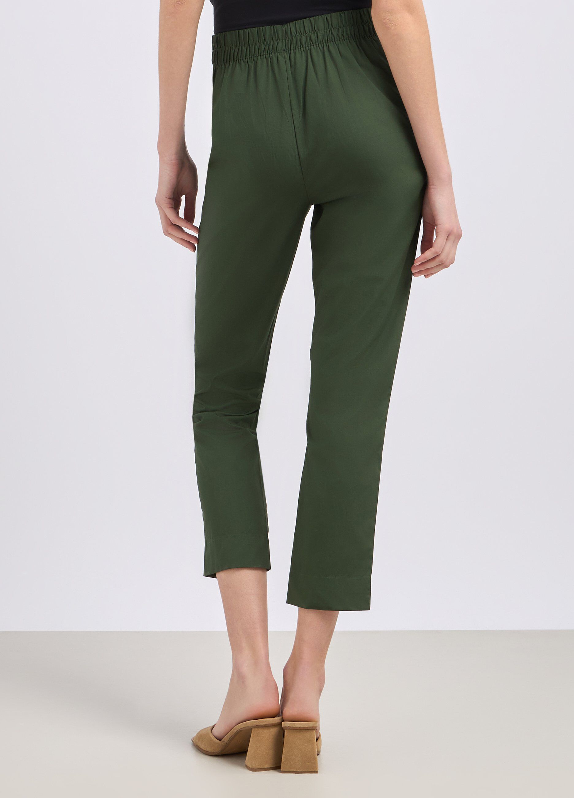 Pantaloni in puro cotone biologico donna_1