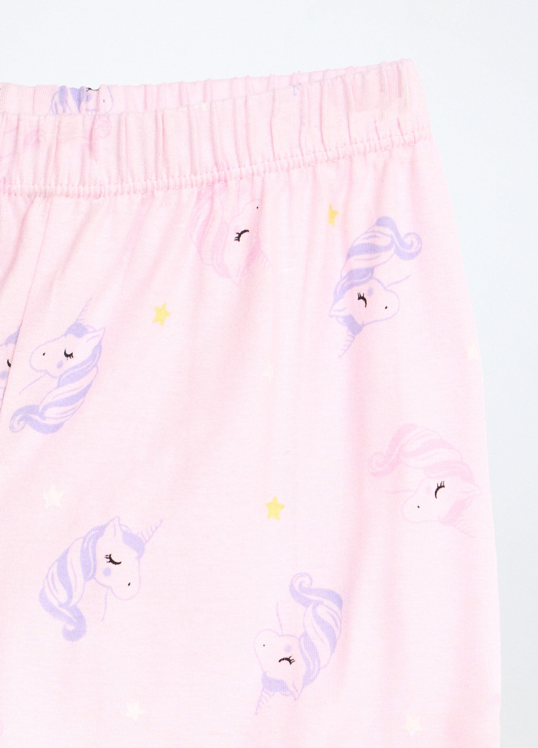 Set pigiama lungo in jersey di puro cotone bambina_3