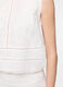 Blusa smanicata in puro cotone donna_2