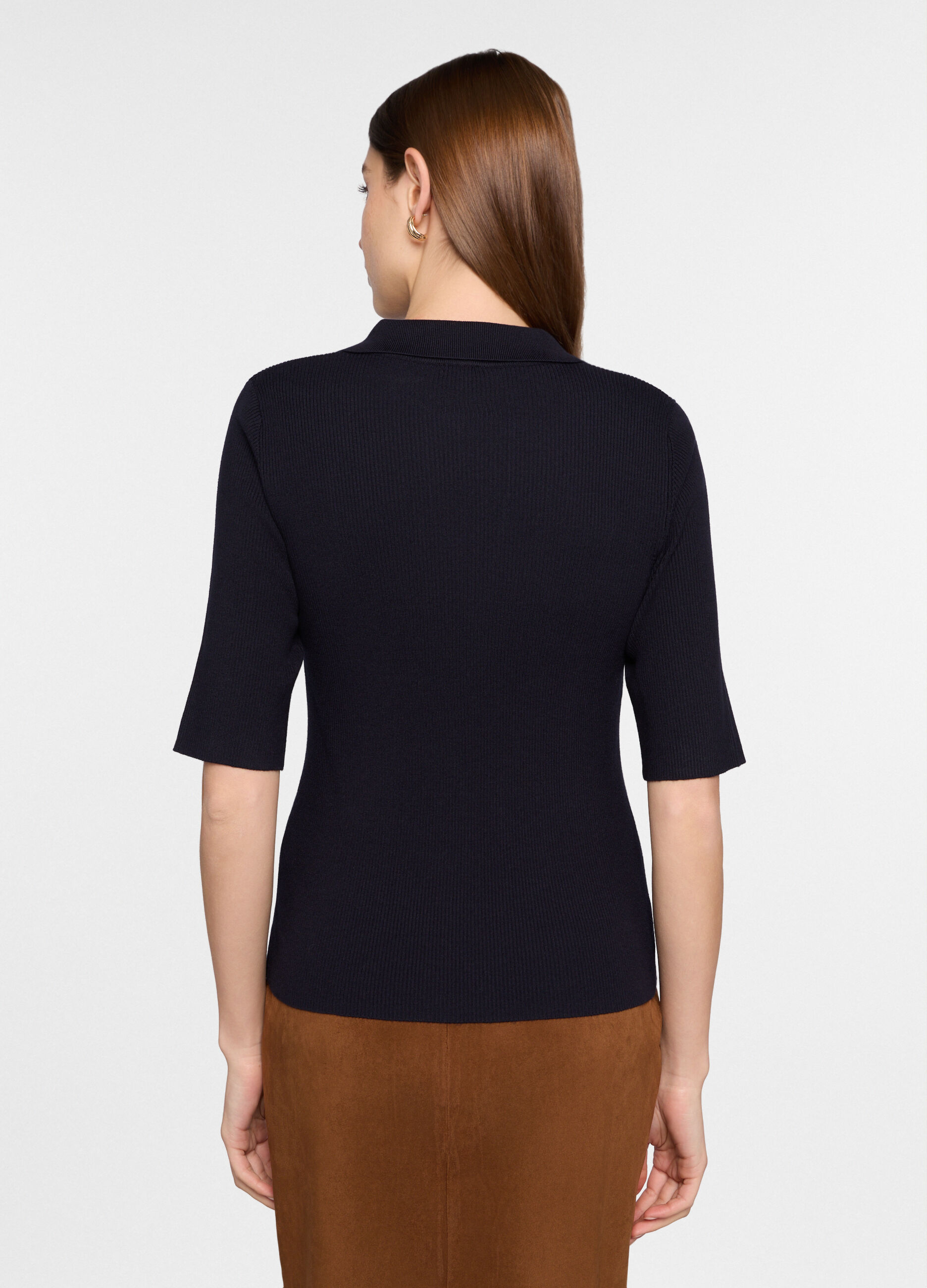 Polo in costina donna_1