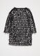 Vestito corto in paillettes donna_5