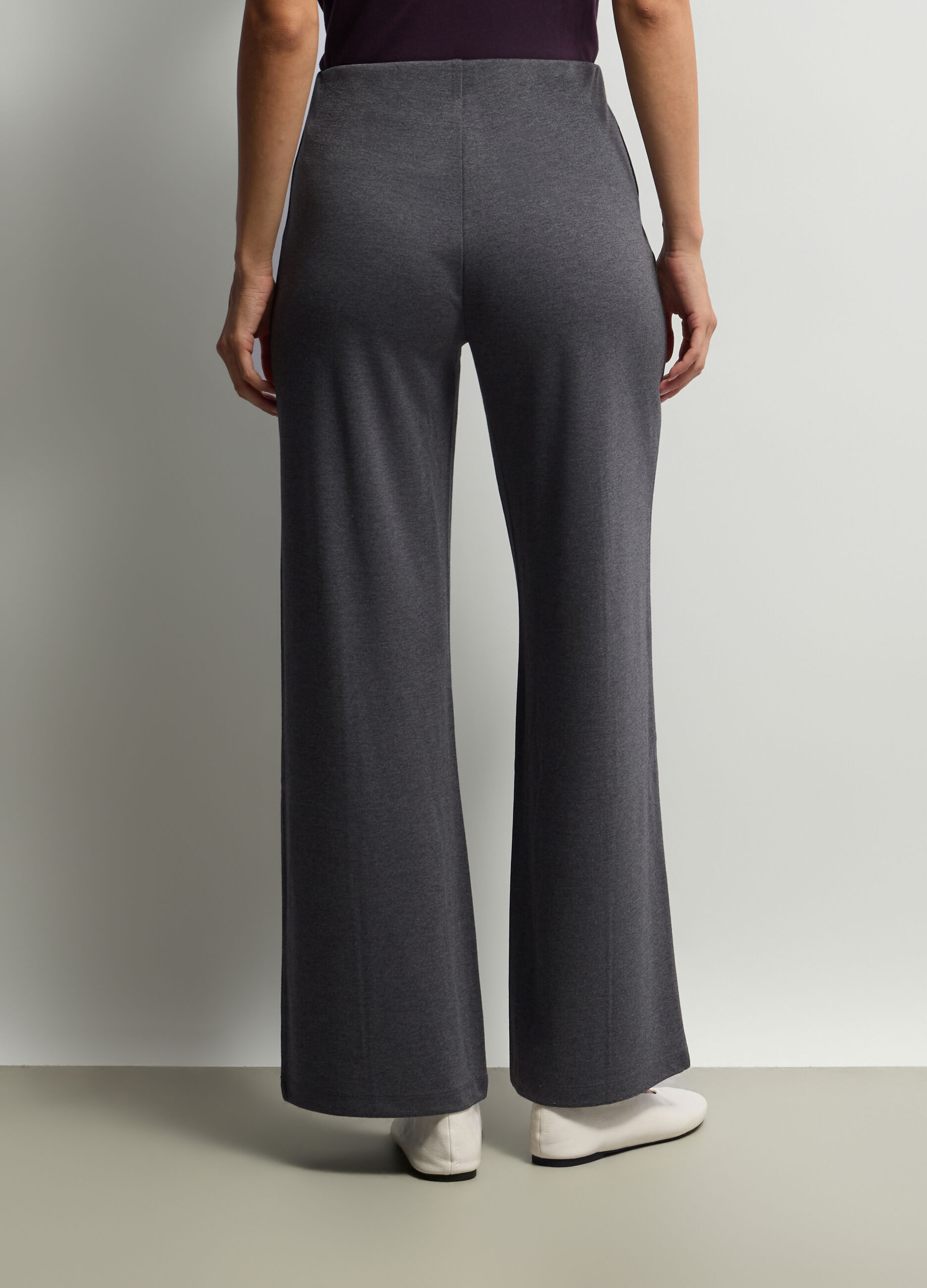Pantaloni Fit Over in Punto Milano donna_2