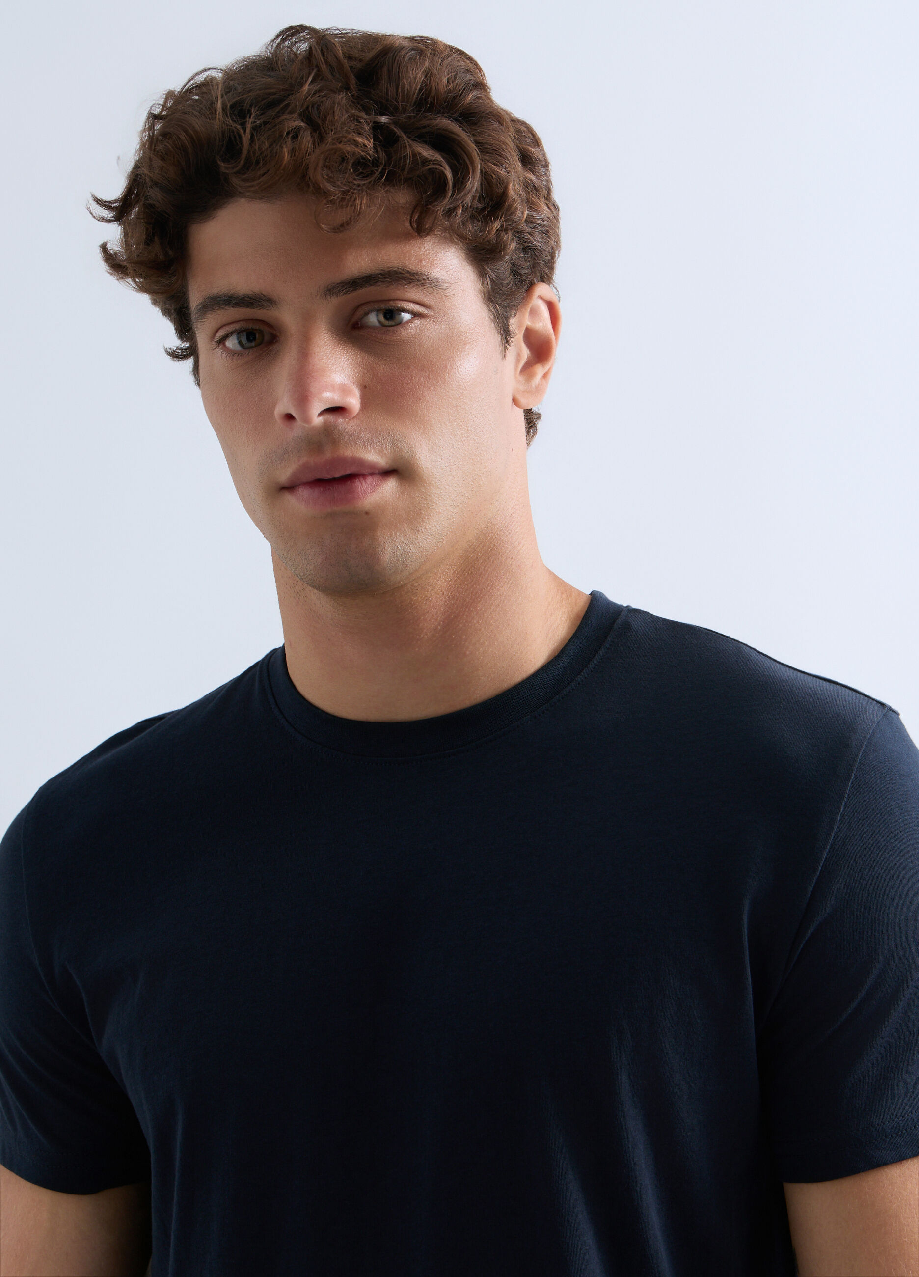 T-shirt girocollo in jersey uomo_2