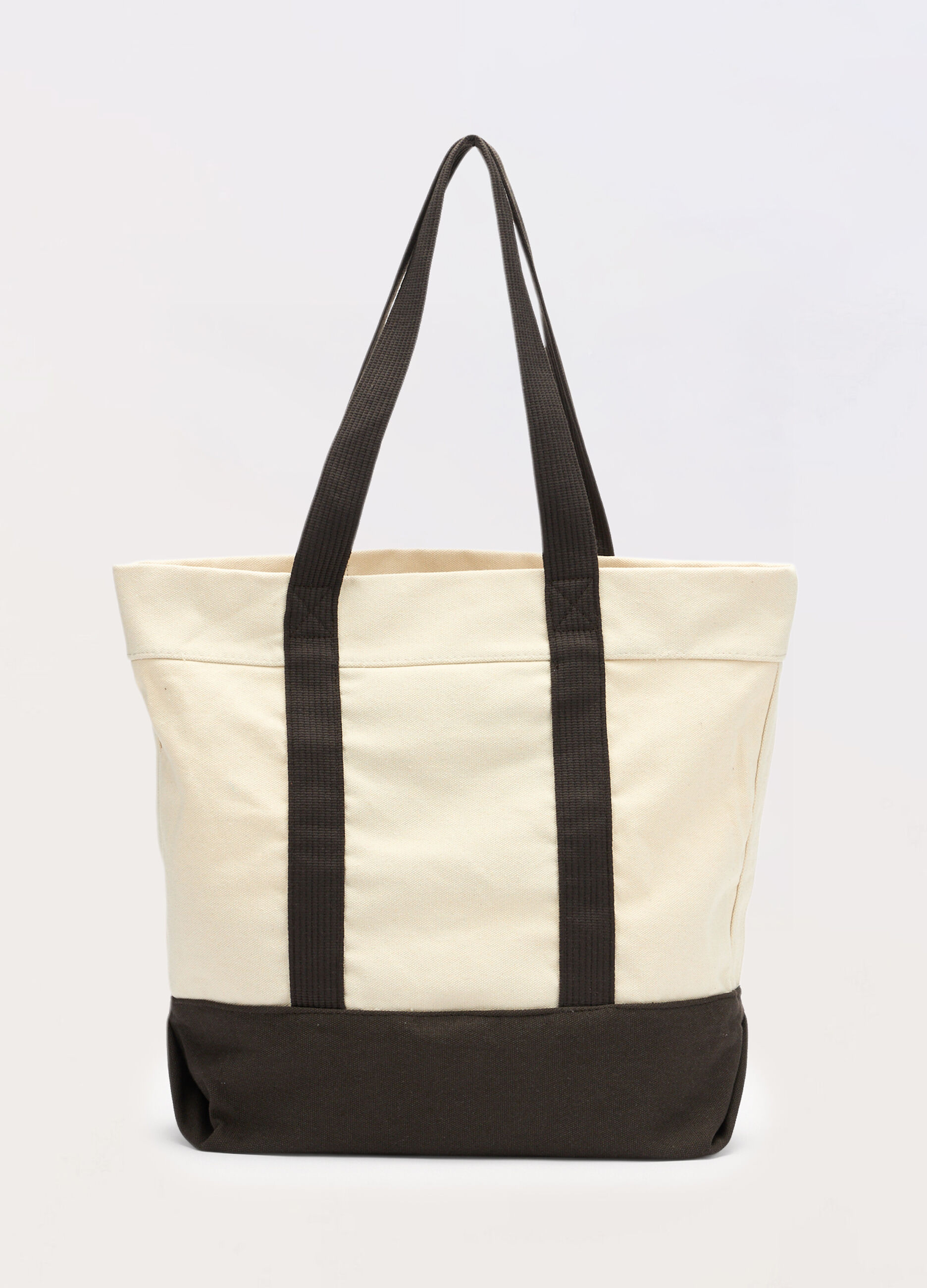 Tote bag in tela di cotone uomo_1