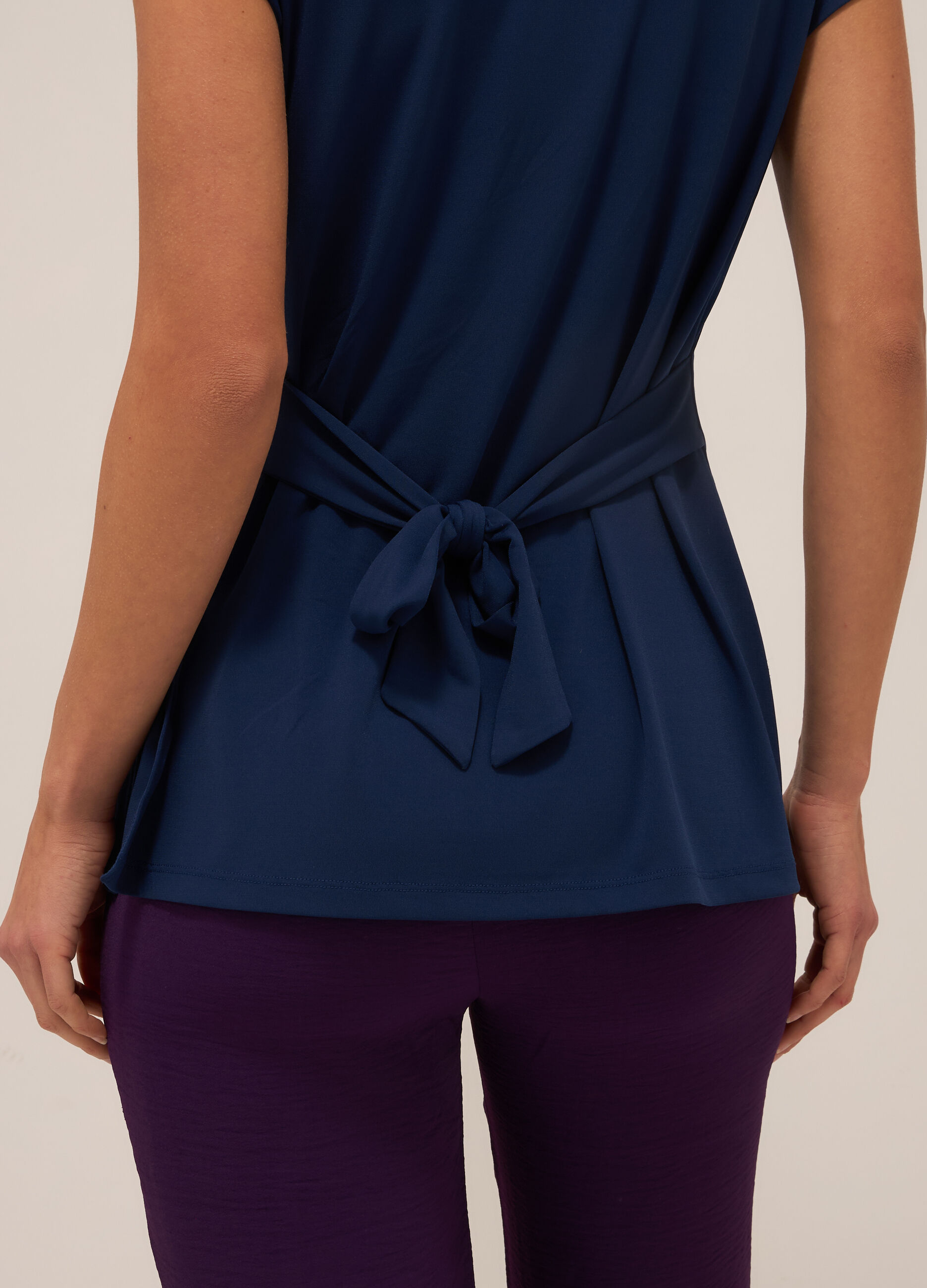 T-shirt in jersey stretch donna_2