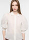 Camicia fit regular con collo classico in cotone voile donna_2