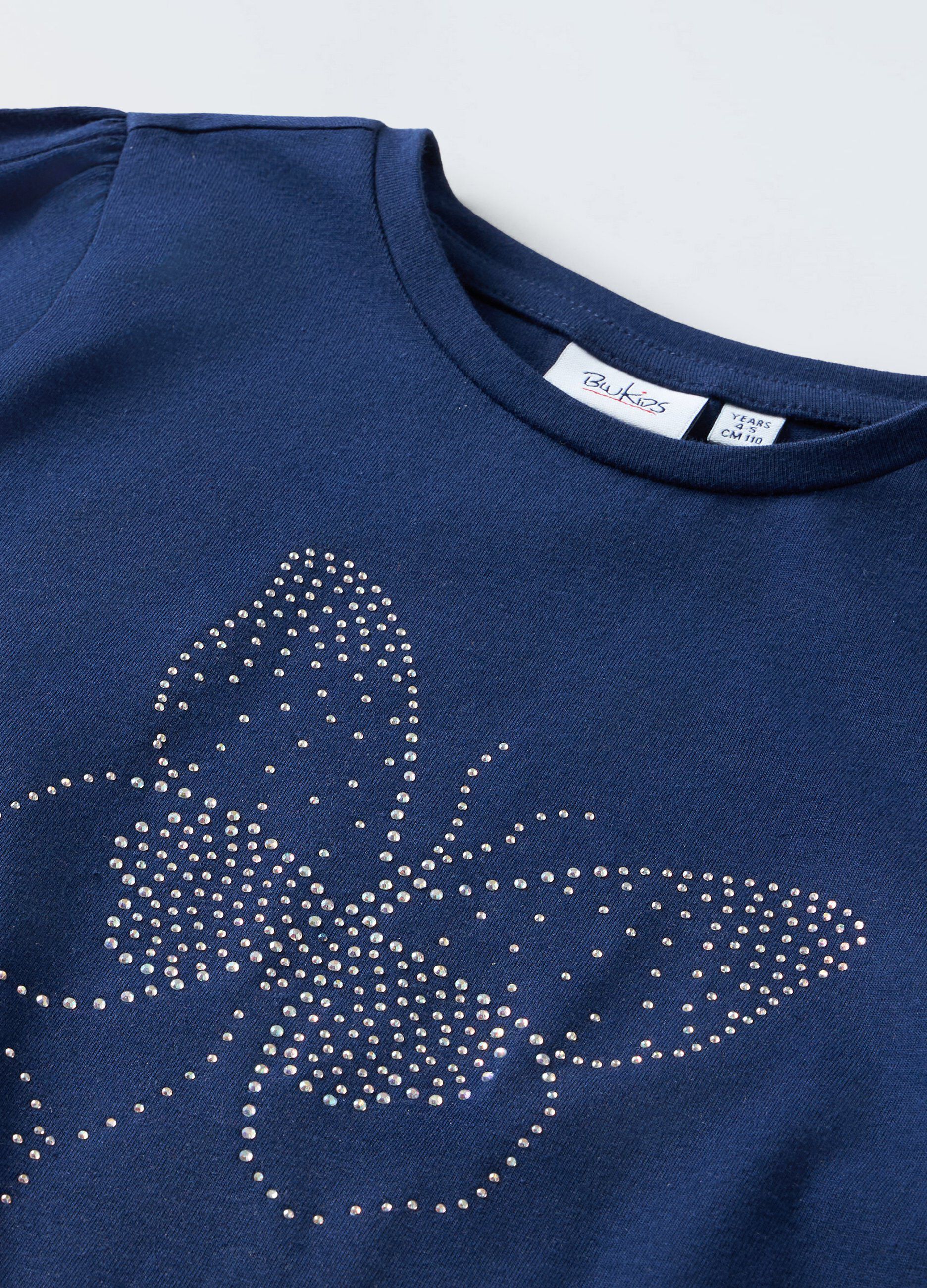 T-shirt in puro cotone bambina