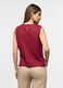Blusa fit regular girocollo misto lino donna_1