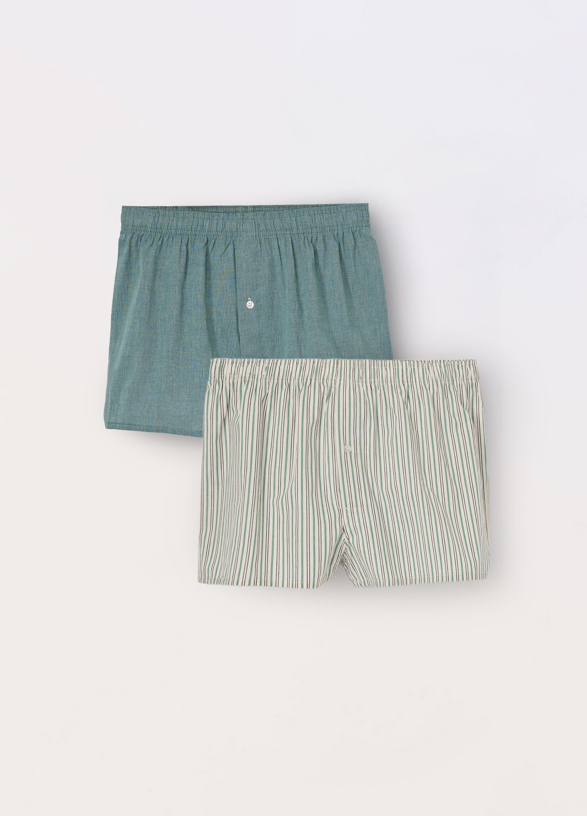 2 pack boxer in puro cotone a righe_1