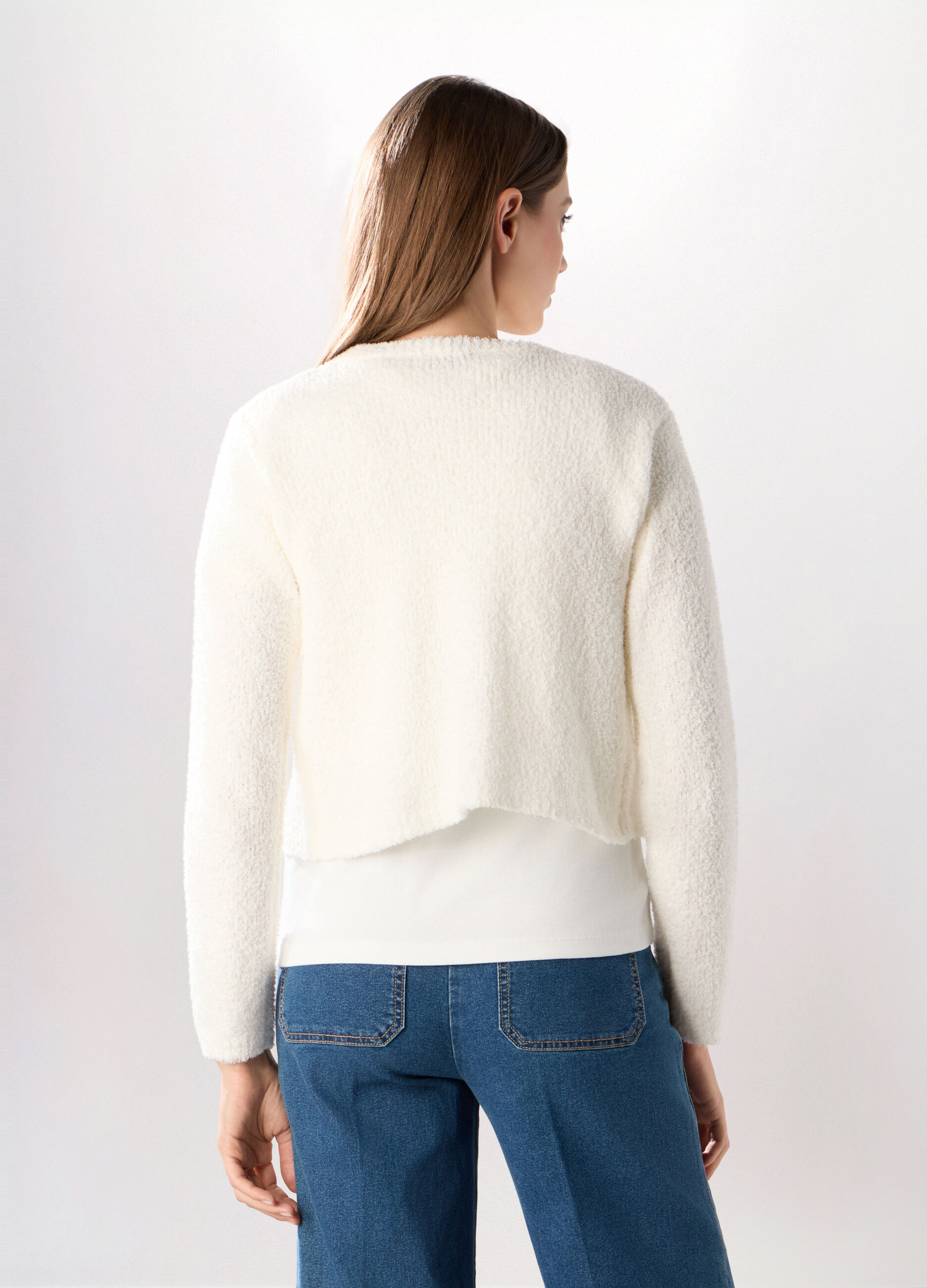 Cardigan tricot donna_1