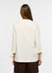 Blusa regular fit con scollo a V misto lino donna_1