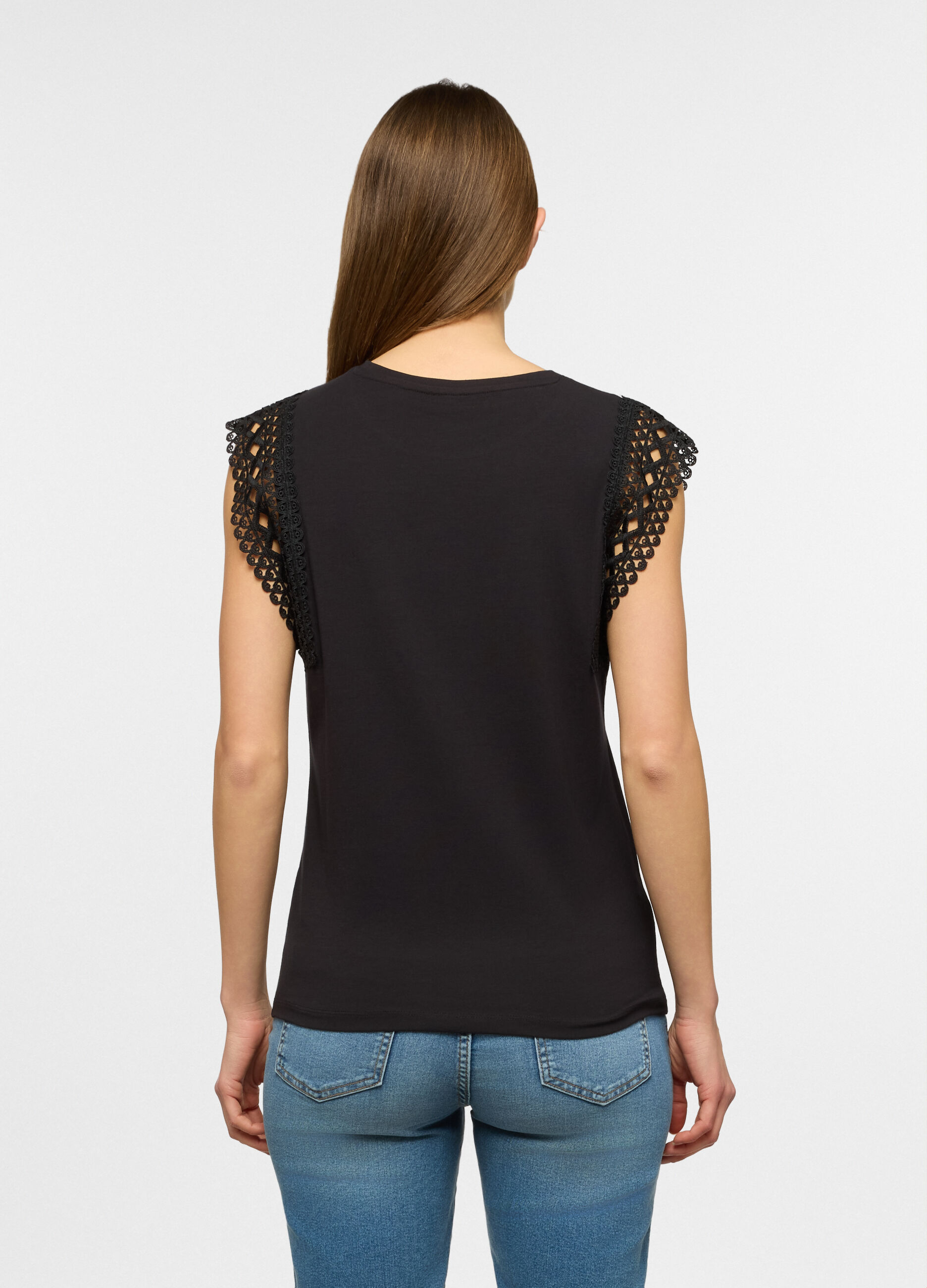 Canotta girocollo donna_1