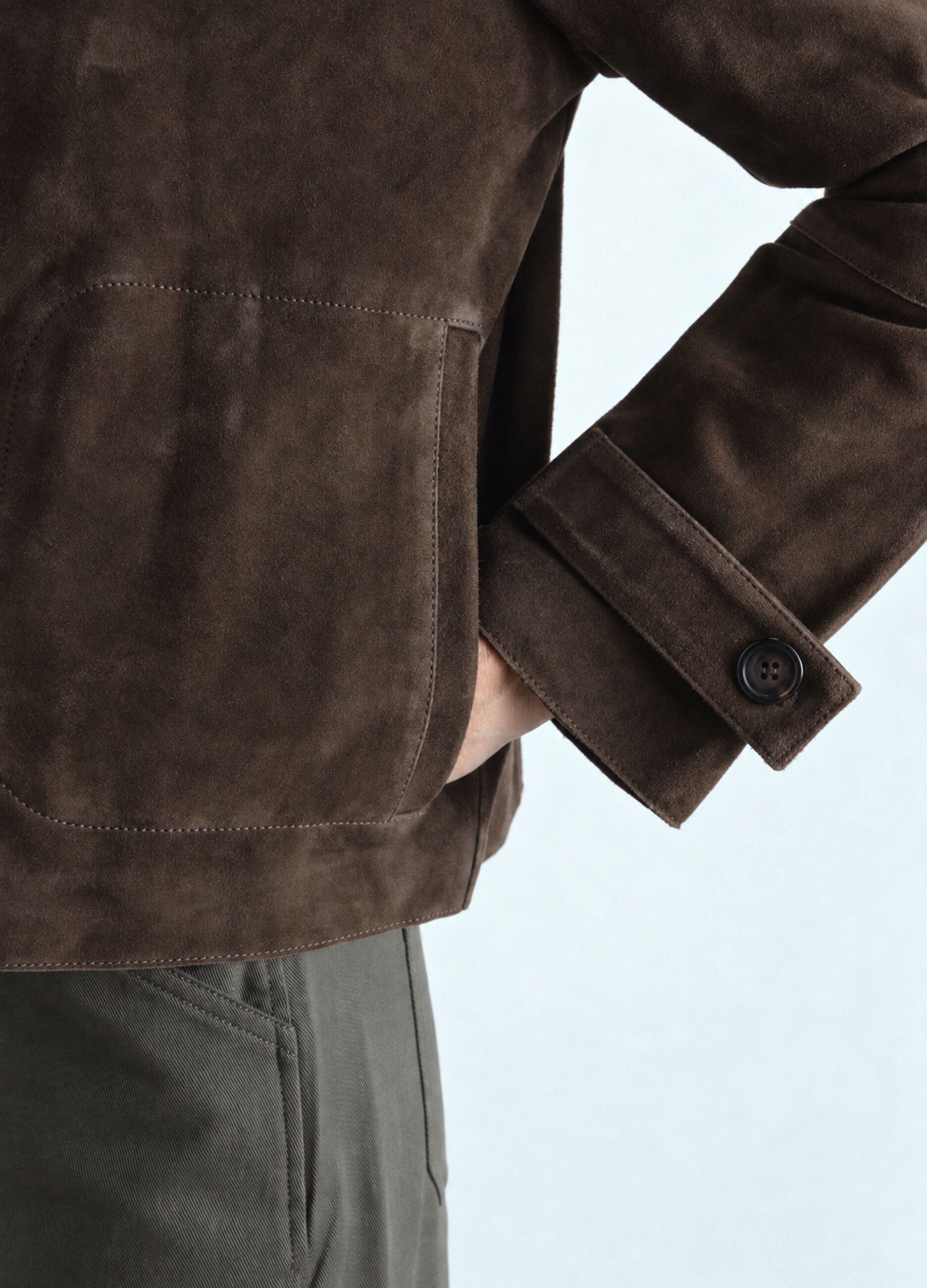Trench in pura pelle di capra donna_4