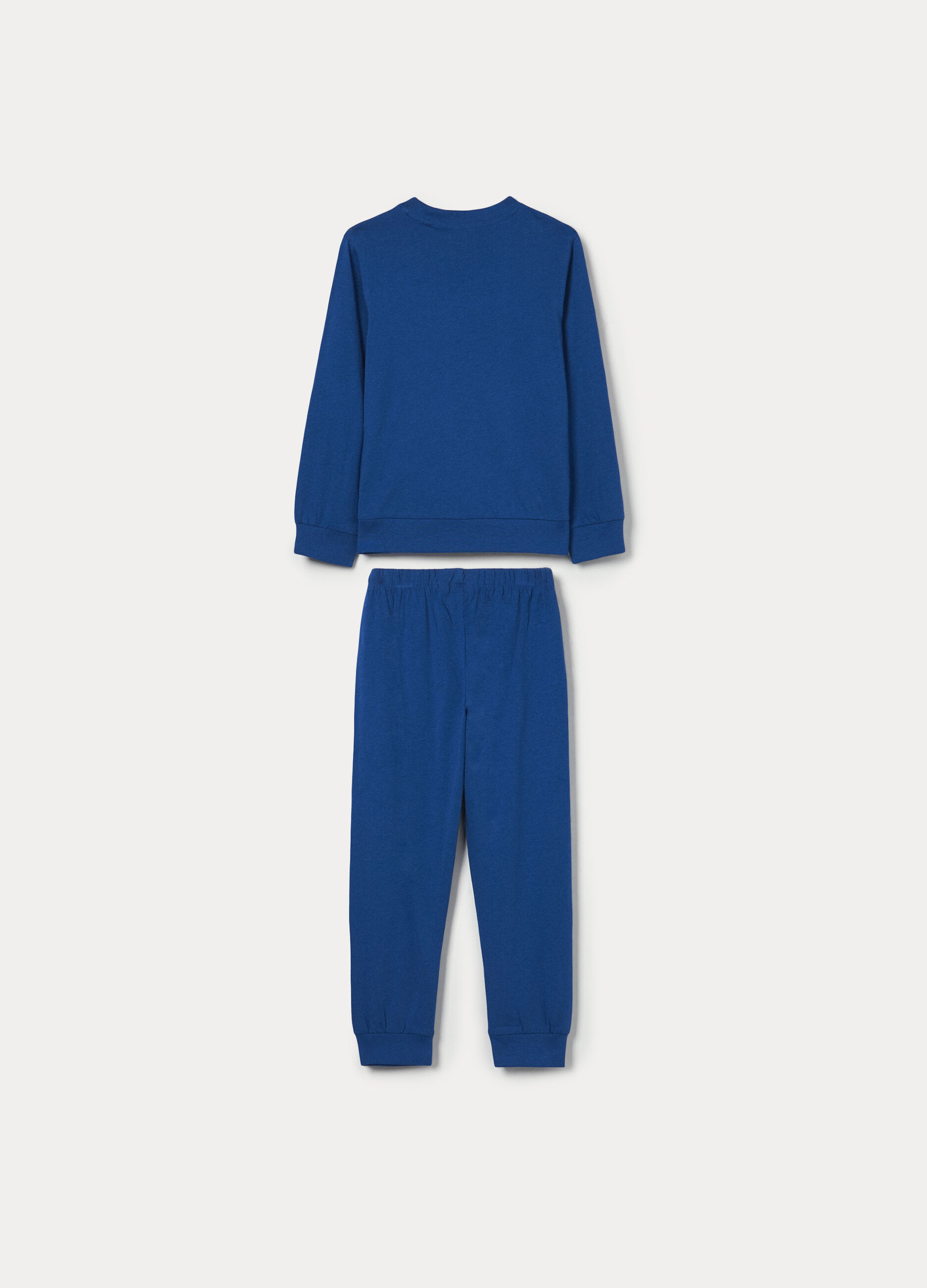 Set pigiama lungo in jersey di puro cotone bambino_1