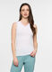 Canotta intima con scollo a V stretch donna_0