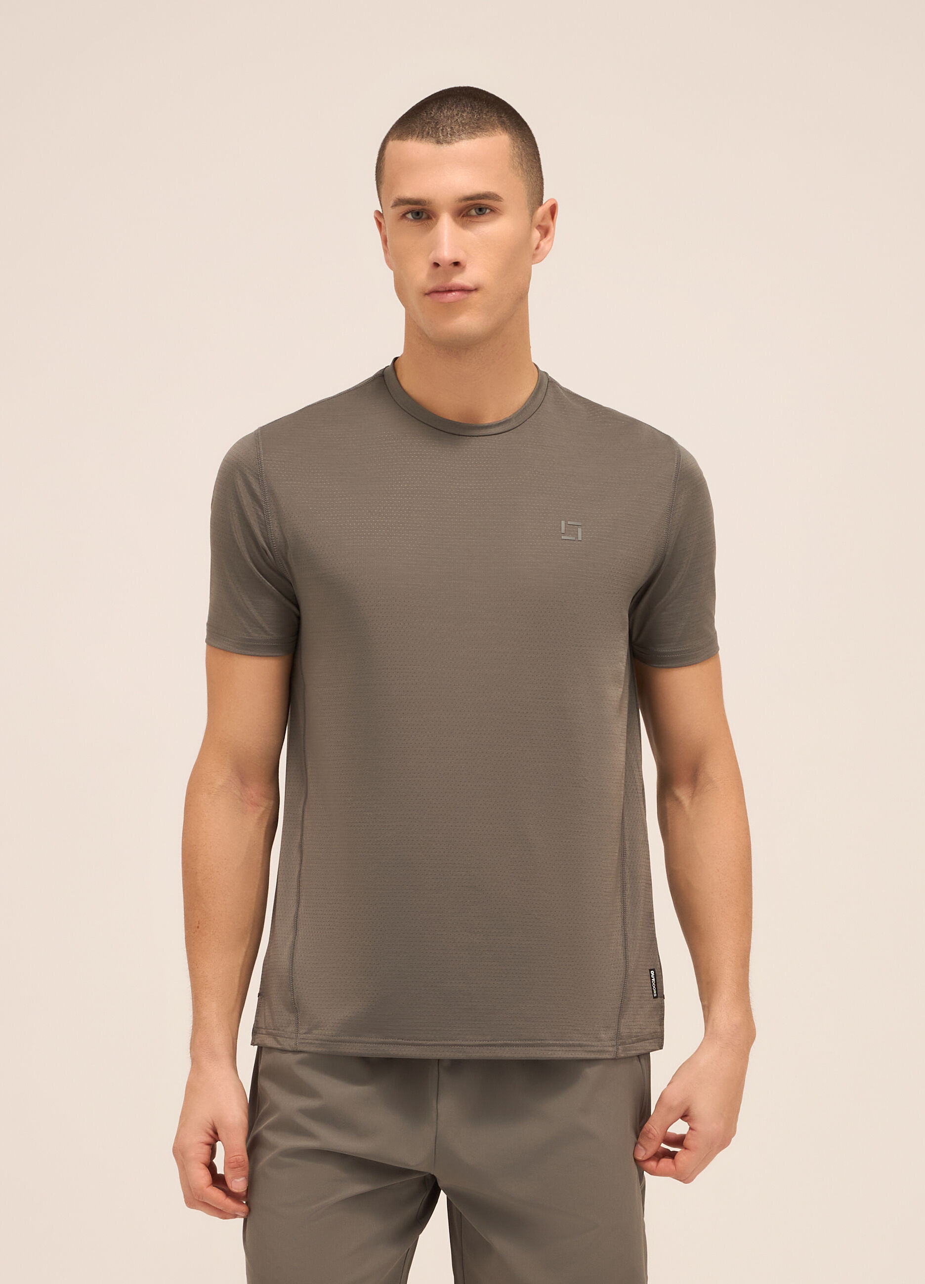 T-shirt tecnica a maniche corte uomo