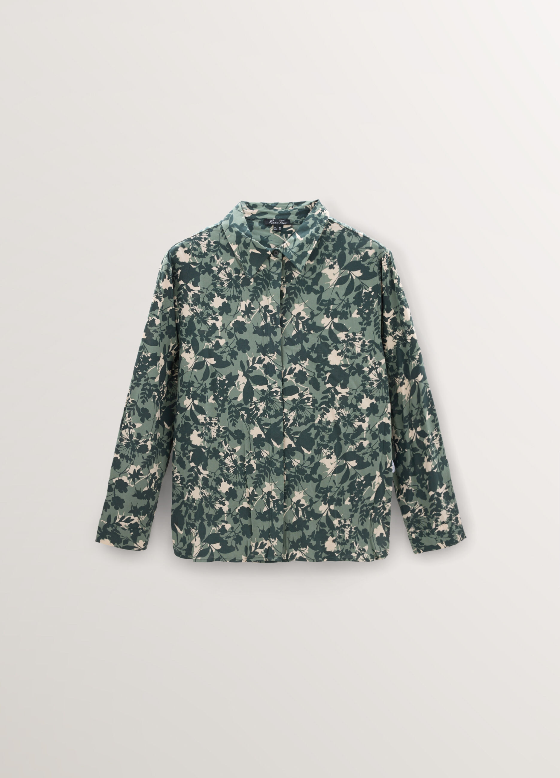Camicia Fit Regular con collo alla francese in pura viscosa donna curvy_0