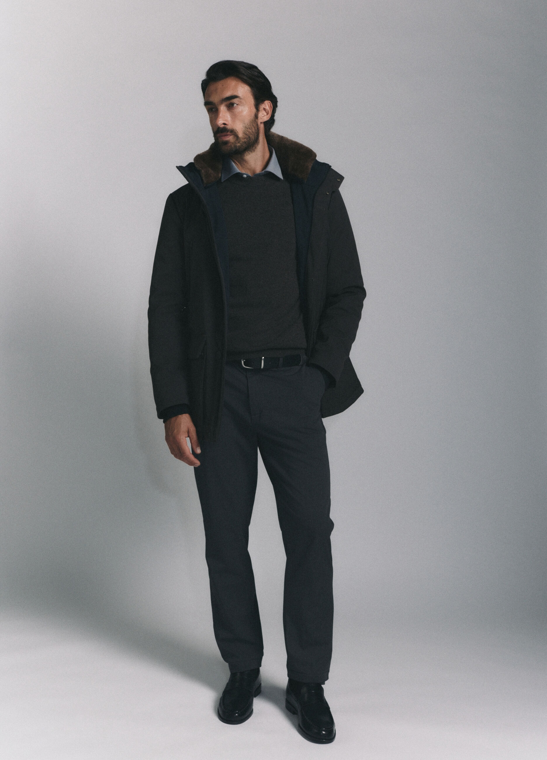 Maglione girocollo in cashmere uomo_0